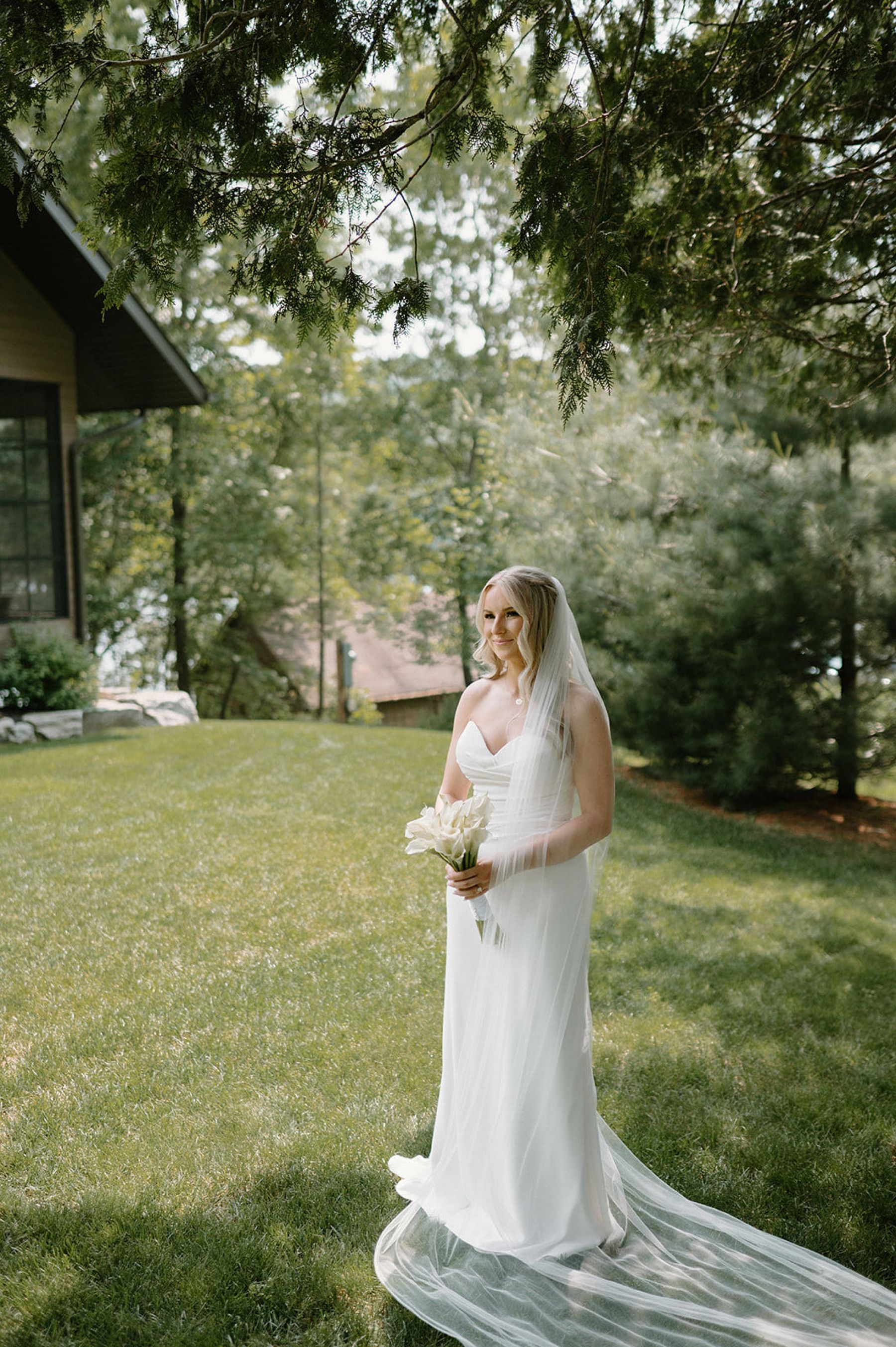 Tender Moments: Sara &amp; Alex’s Dreamy Day at Parents House on Lake Vernon photo