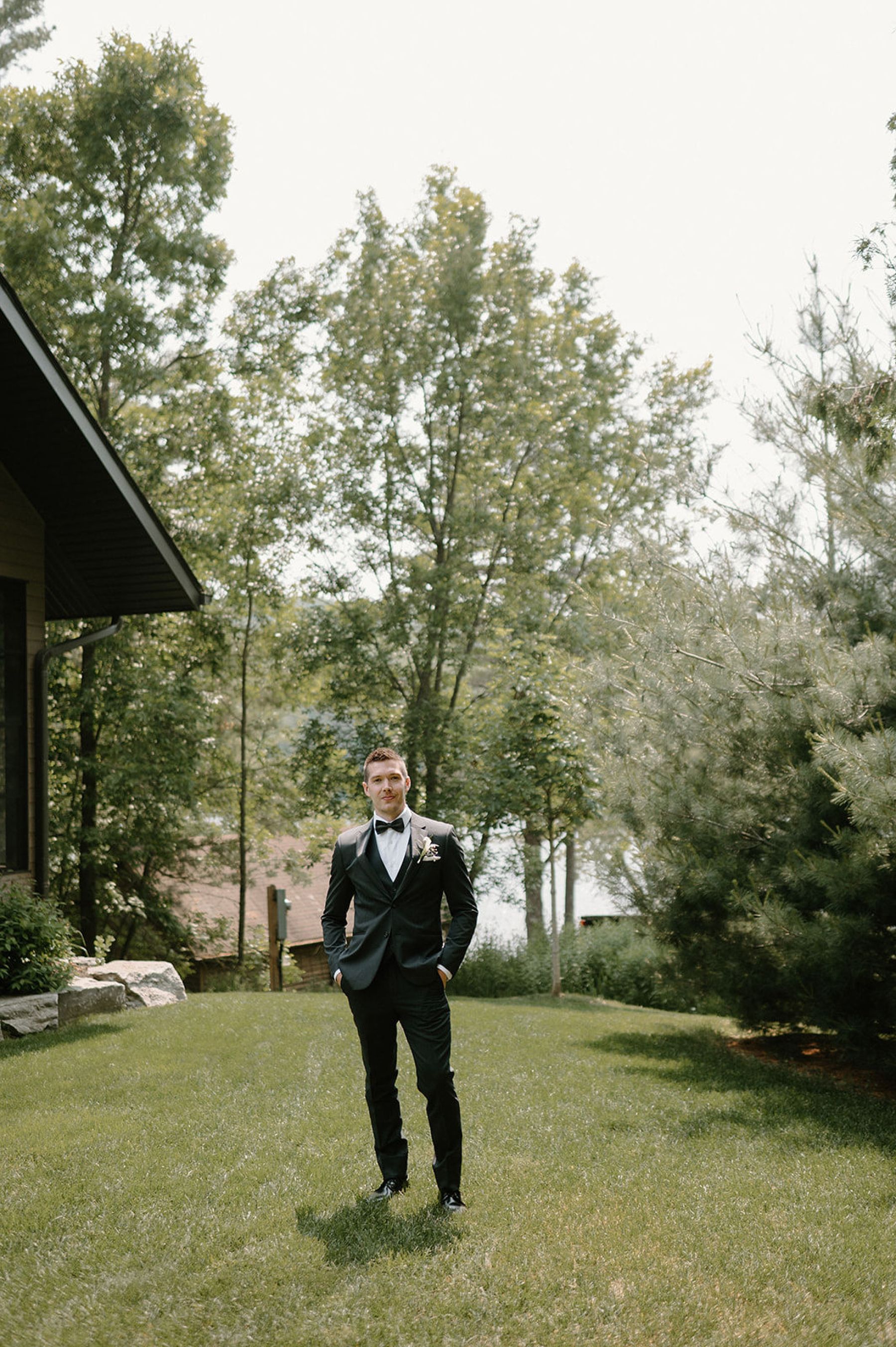 Tender Moments: Sara &amp; Alex’s Dreamy Day at Parents House on Lake Vernon photo