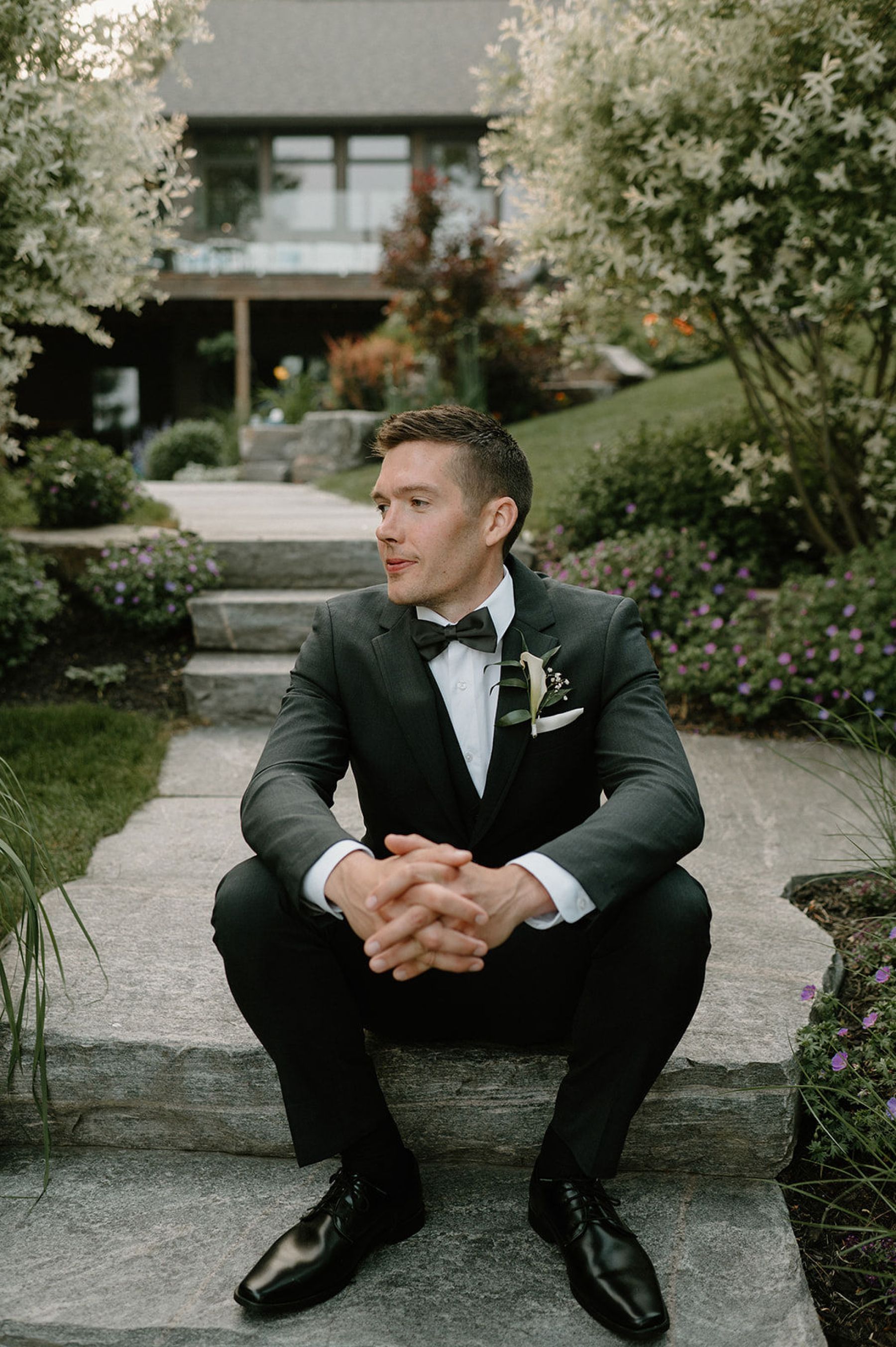 Tender Moments: Sara &amp; Alex’s Dreamy Day at Parents House on Lake Vernon photo