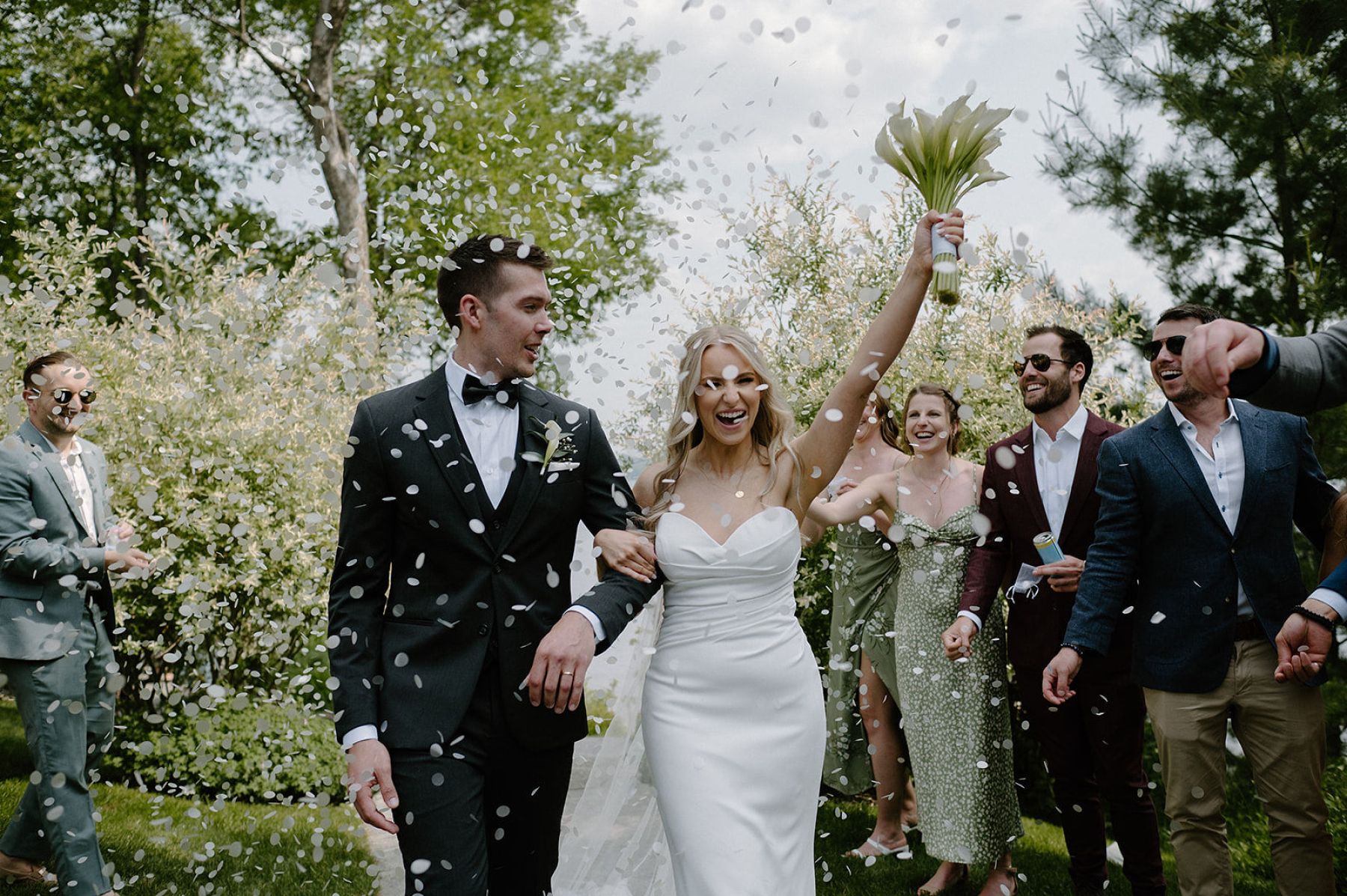 Tender Moments: Sara &amp; Alex’s Dreamy Day at Parents House on Lake Vernon photo