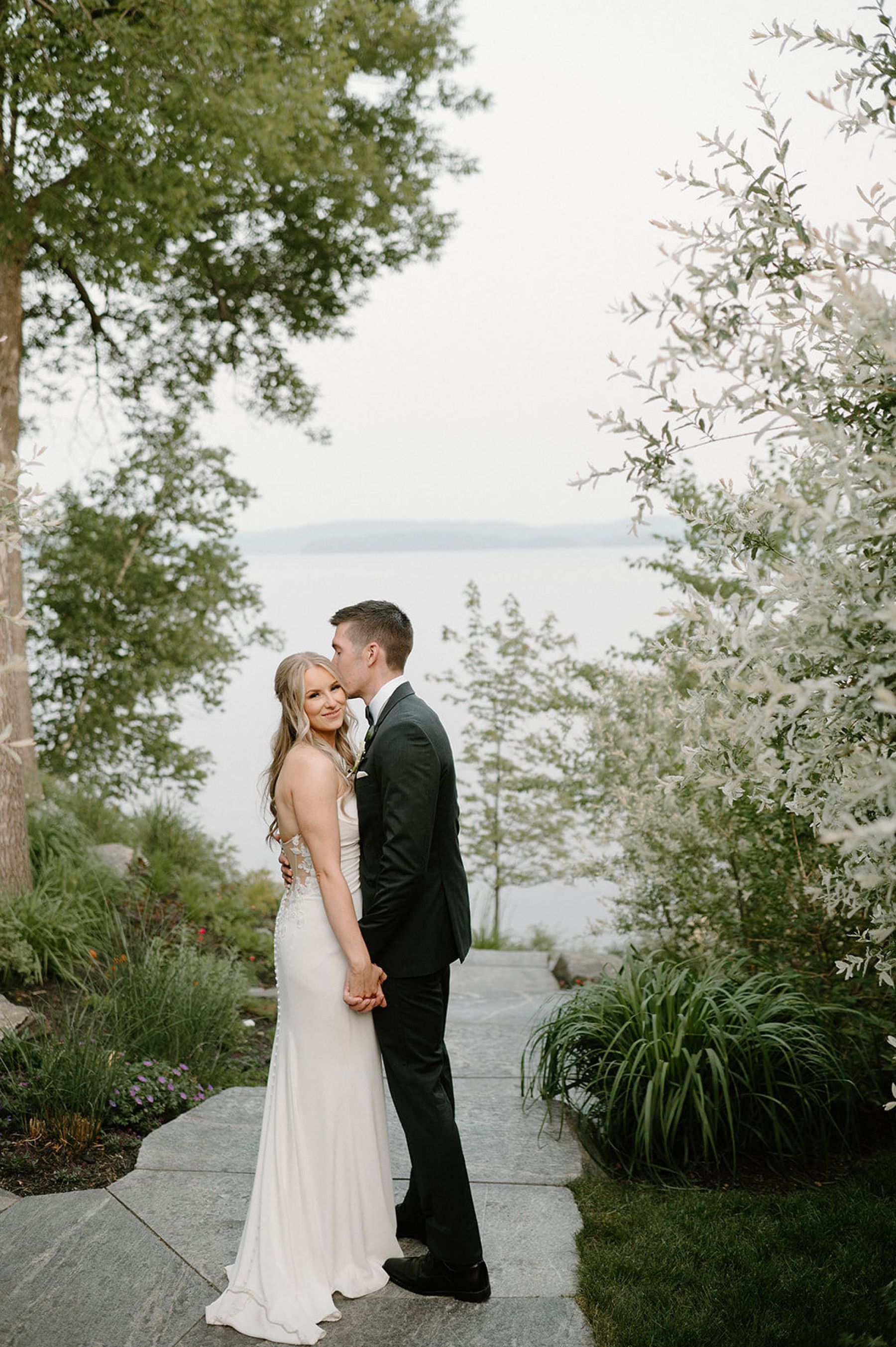 Tender Moments: Sara &amp; Alex’s Dreamy Day at Parents House on Lake Vernon photo