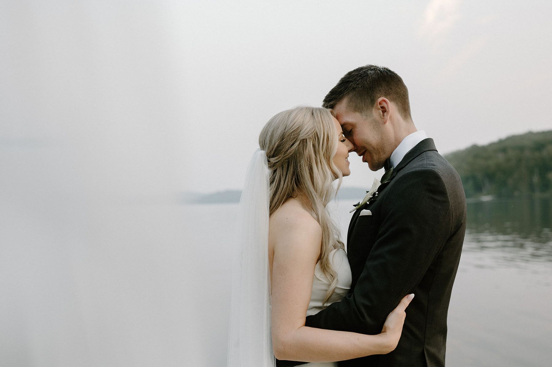 Tender Moments: Sara &amp; Alex’s Dreamy Day at Parents House on Lake Vernon photo