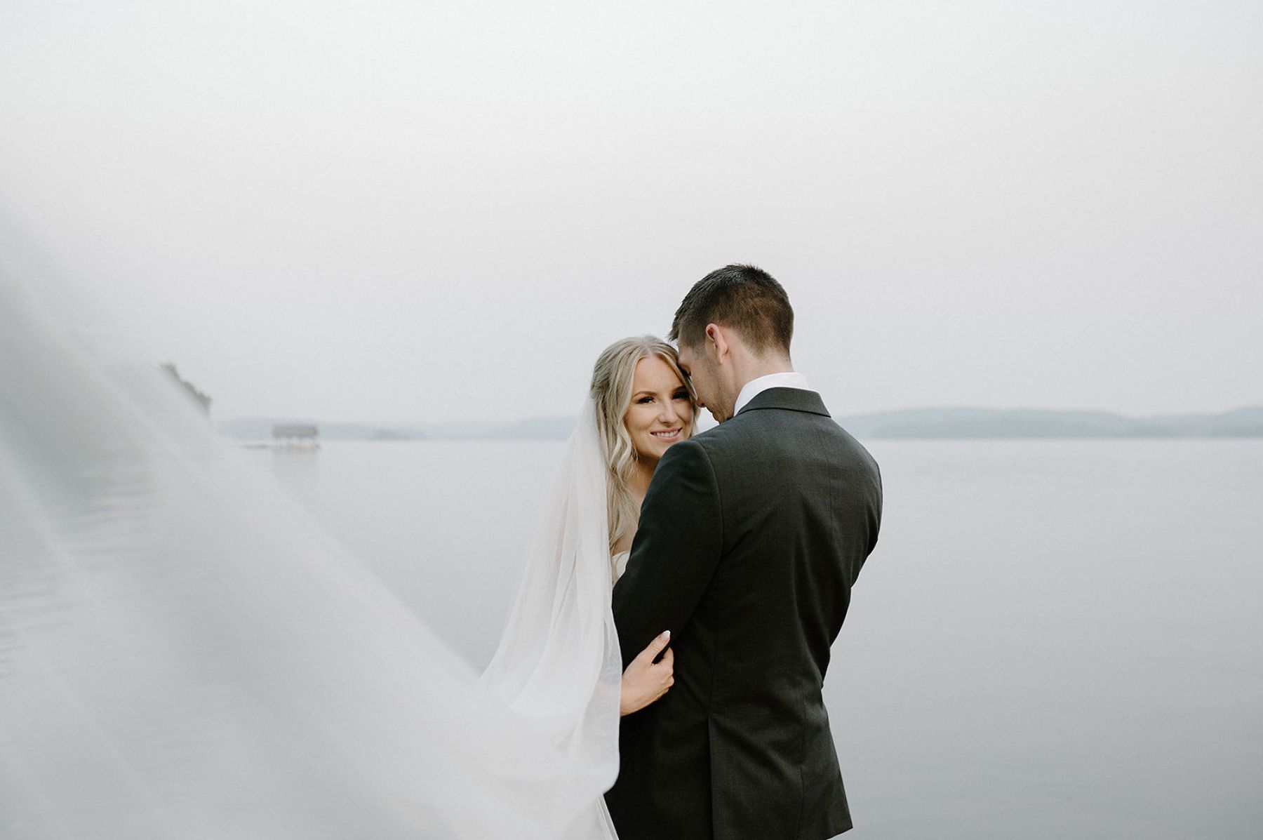 Tender Moments: Sara &amp; Alex’s Dreamy Day at Parents House on Lake Vernon photo