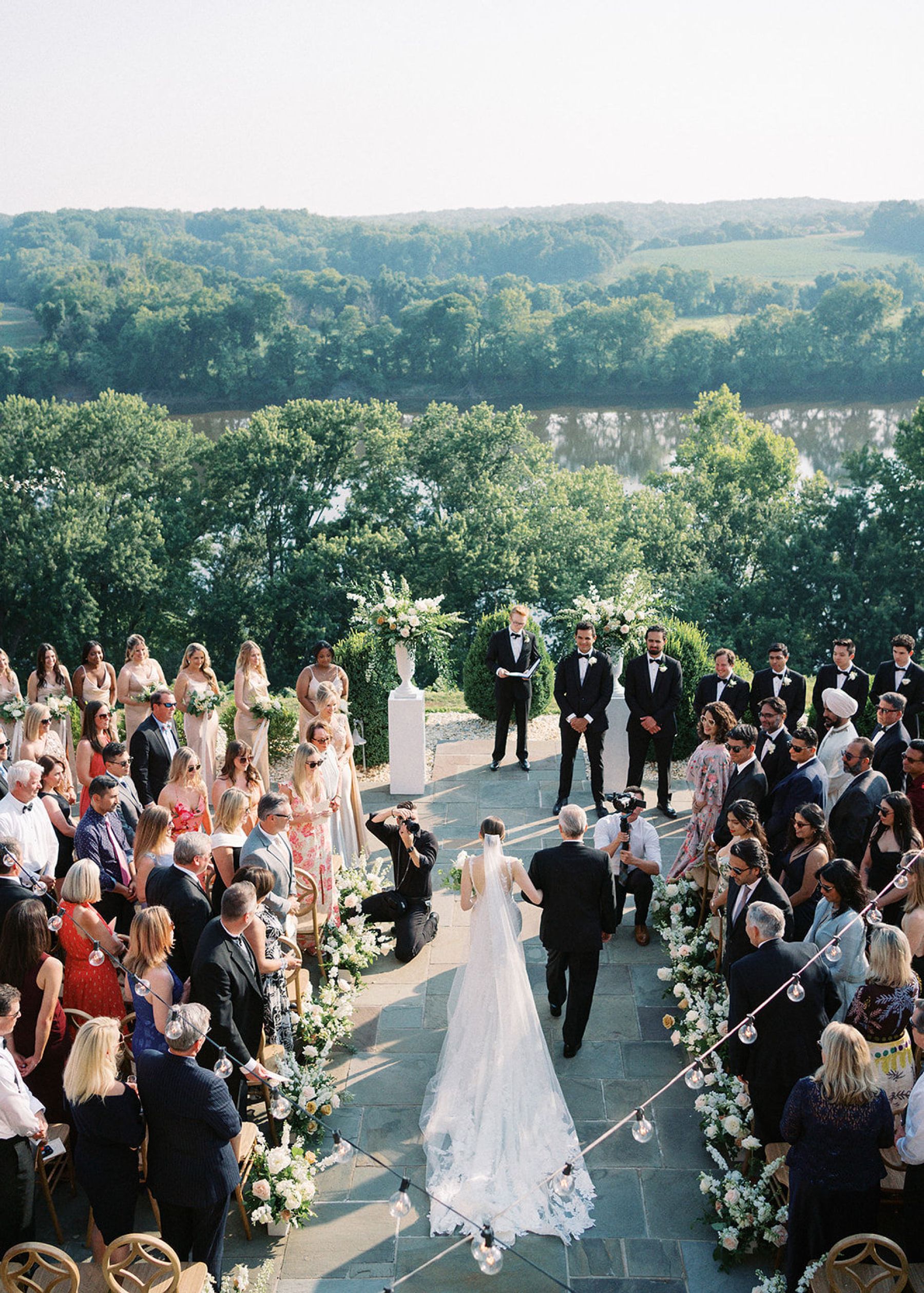 Romance Reimagined: Grace Ann &amp; Abhay's Dream Wedding at The Estate at River Run photo