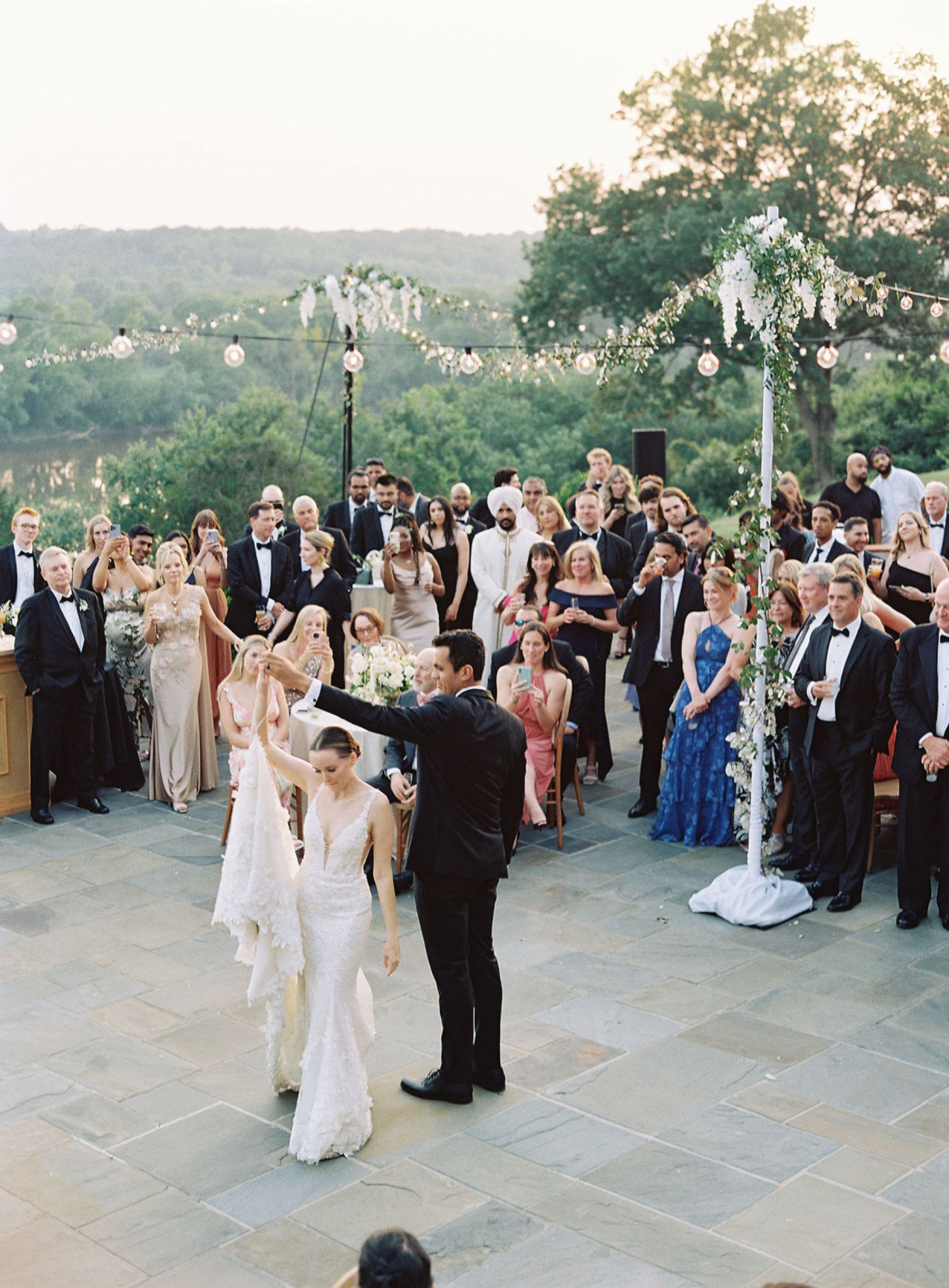 Romance Reimagined: Grace Ann &amp; Abhay's Dream Wedding at The Estate at River Run photo