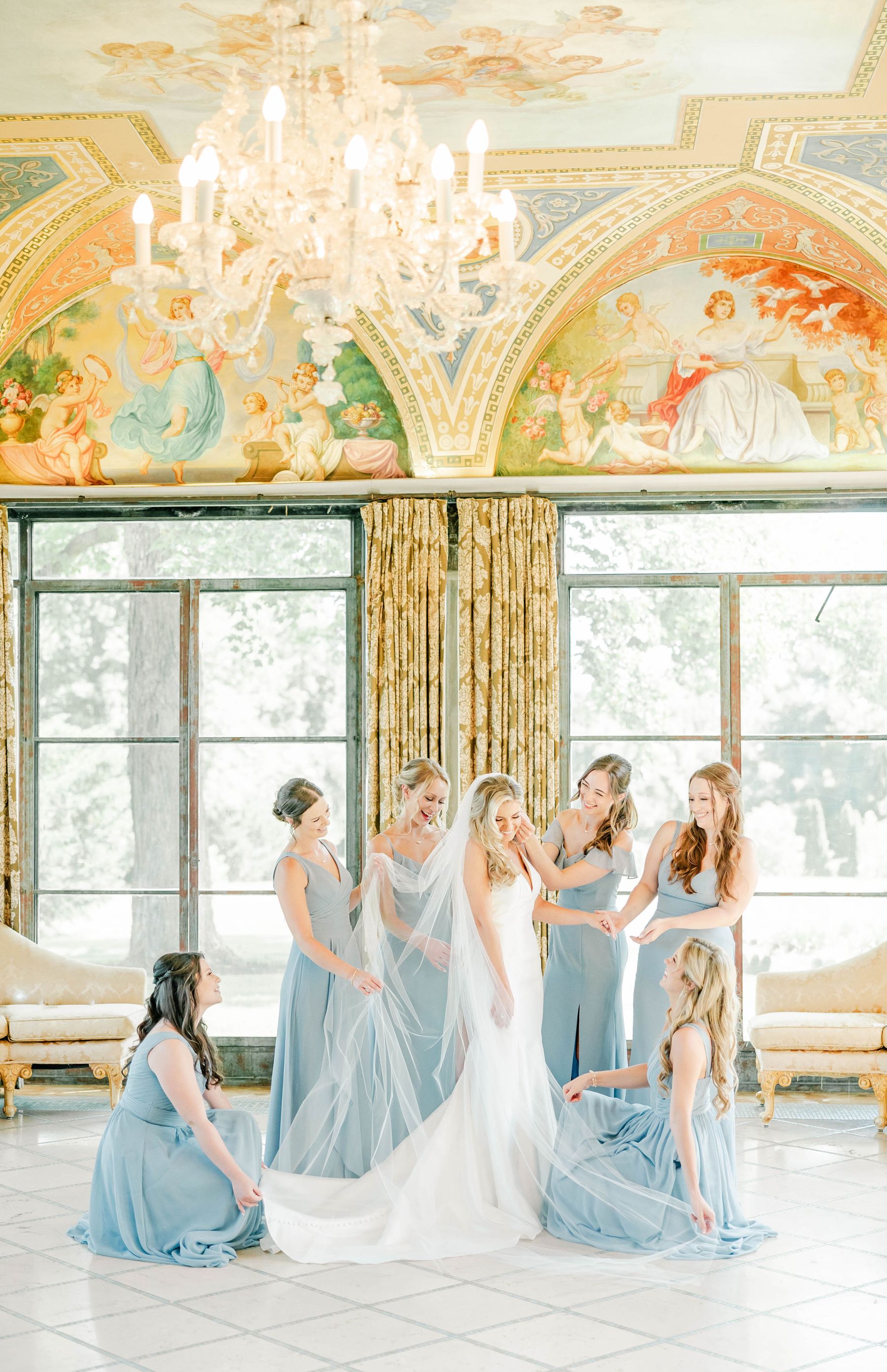 Once Upon a Dream: The Union of Kelsey &amp; James at Cuneo Mansion and Gardens photo