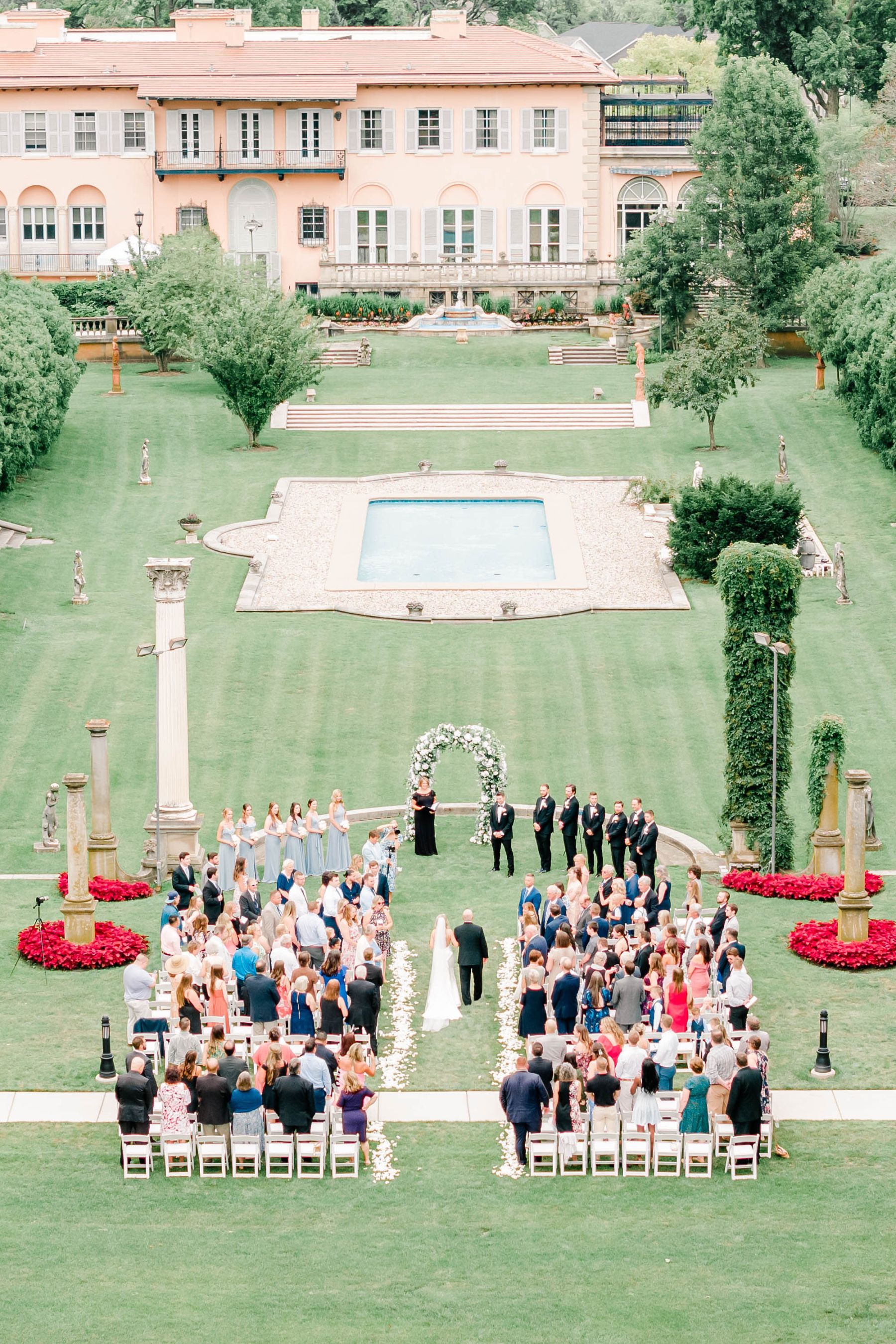 Once Upon a Dream: The Union of Kelsey &amp; James at Cuneo Mansion and Gardens photo