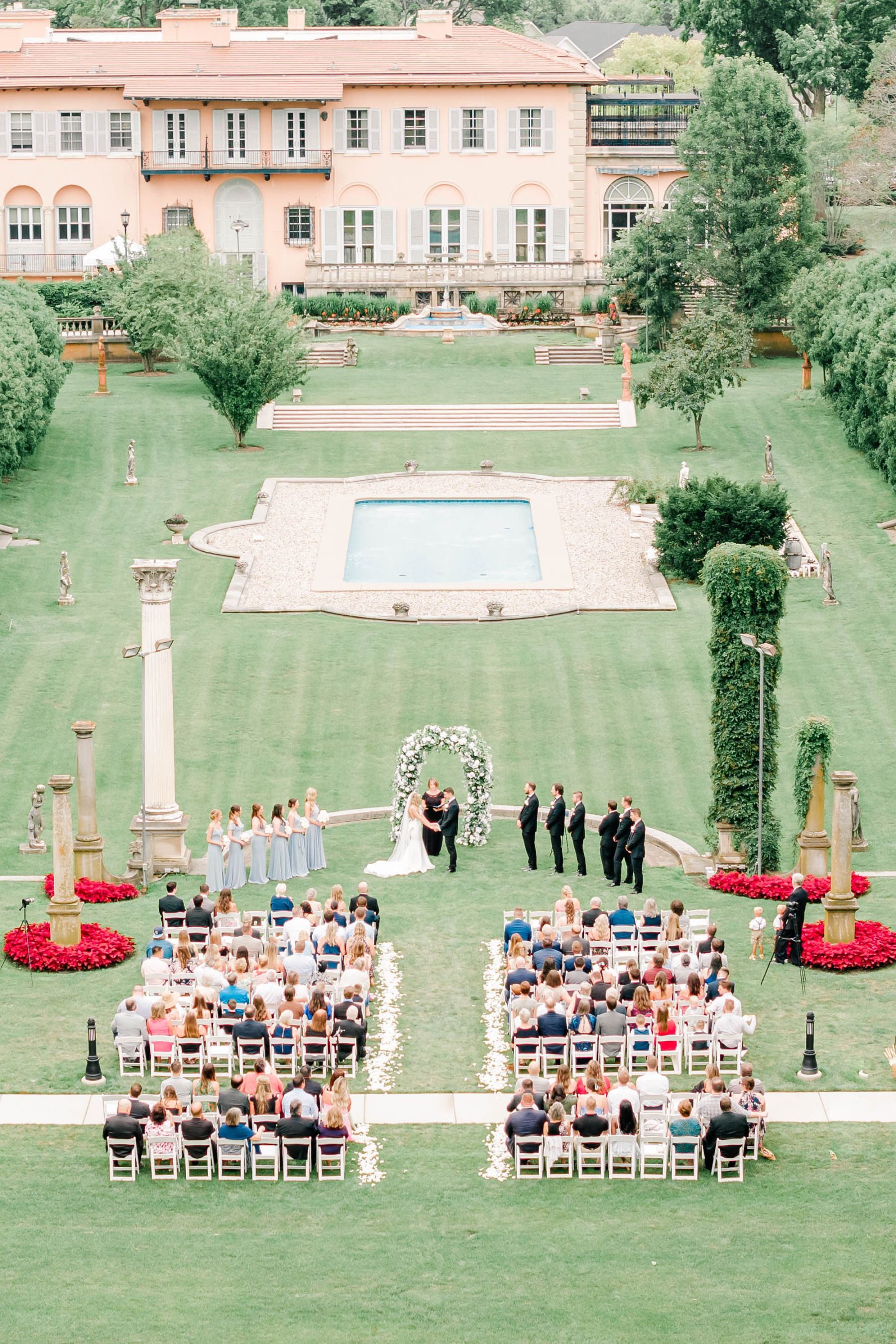 Once Upon a Dream: The Union of Kelsey &amp; James at Cuneo Mansion and Gardens photo