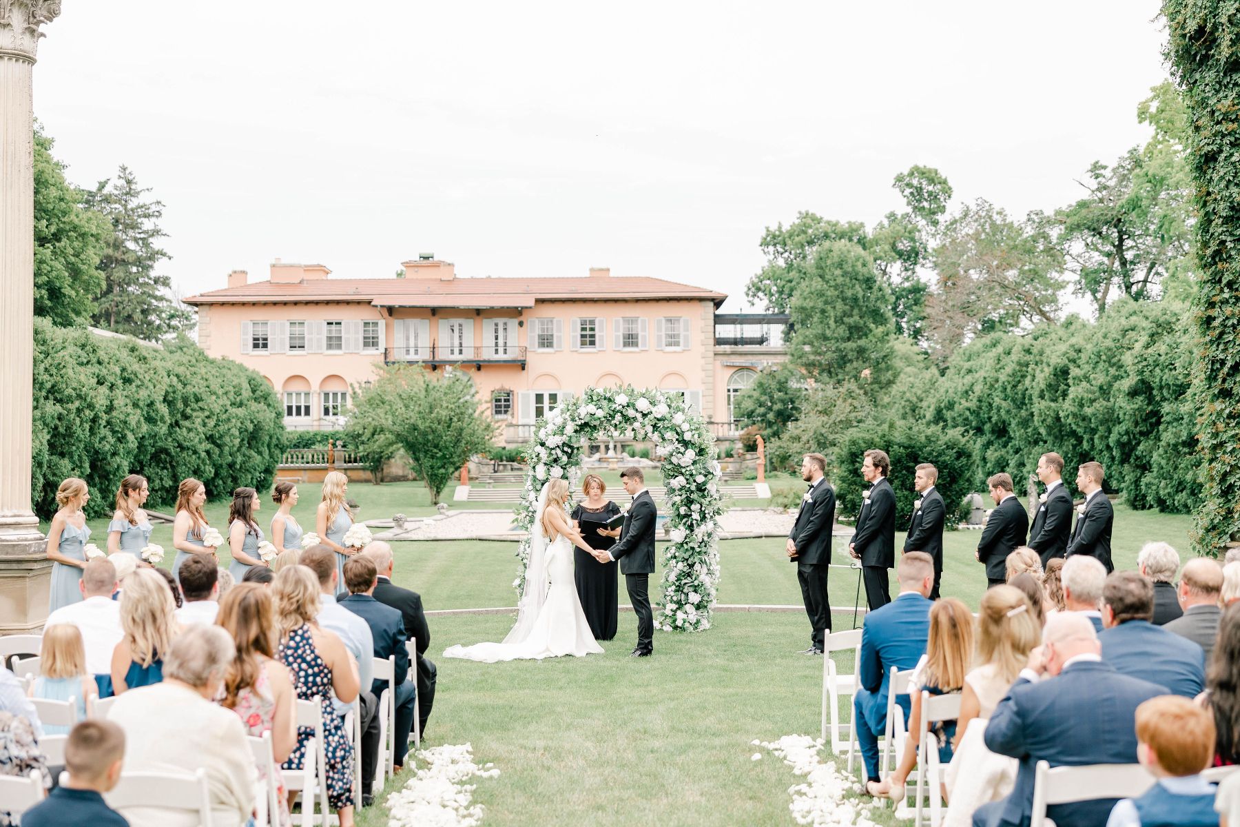 Once Upon a Dream: The Union of Kelsey &amp; James at Cuneo Mansion and Gardens photo