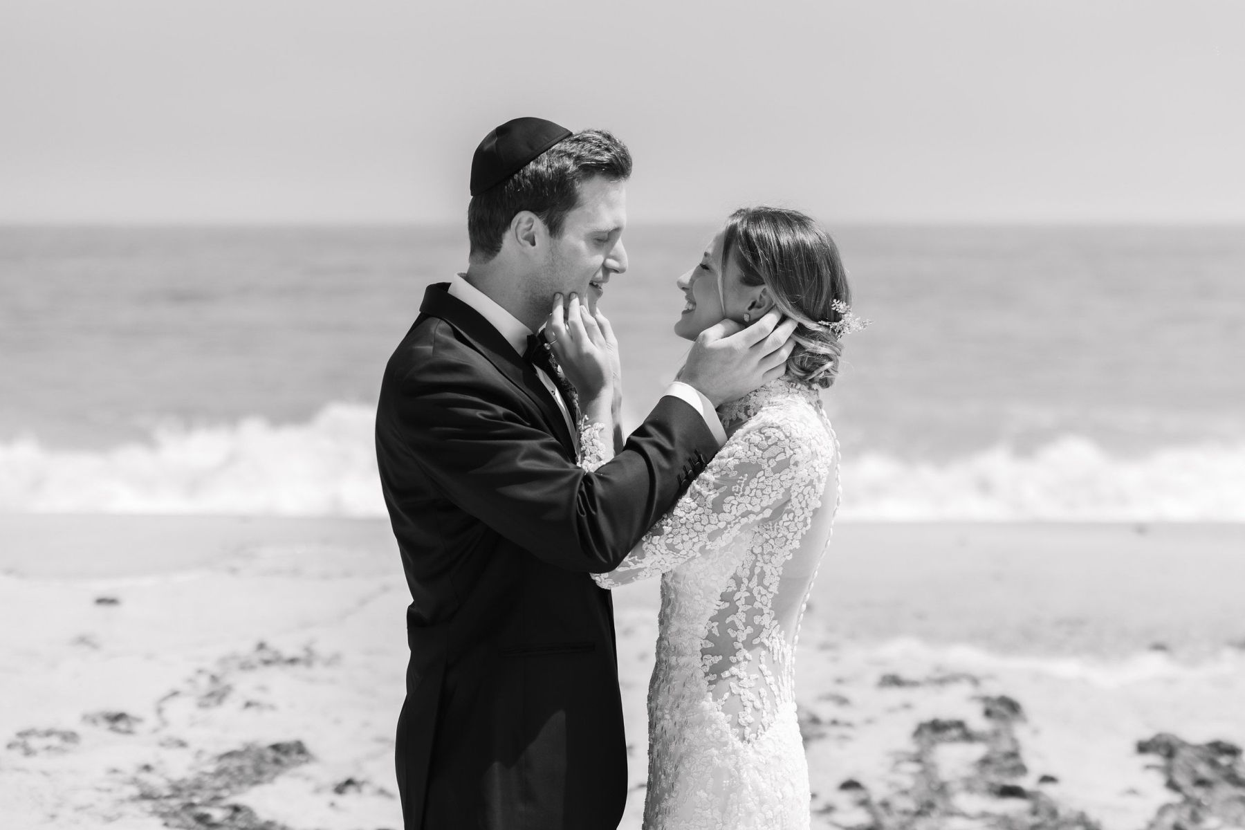 Beach Chic Vows: Ally and Dylan's Serene Gurney's Montauk Wedding photo