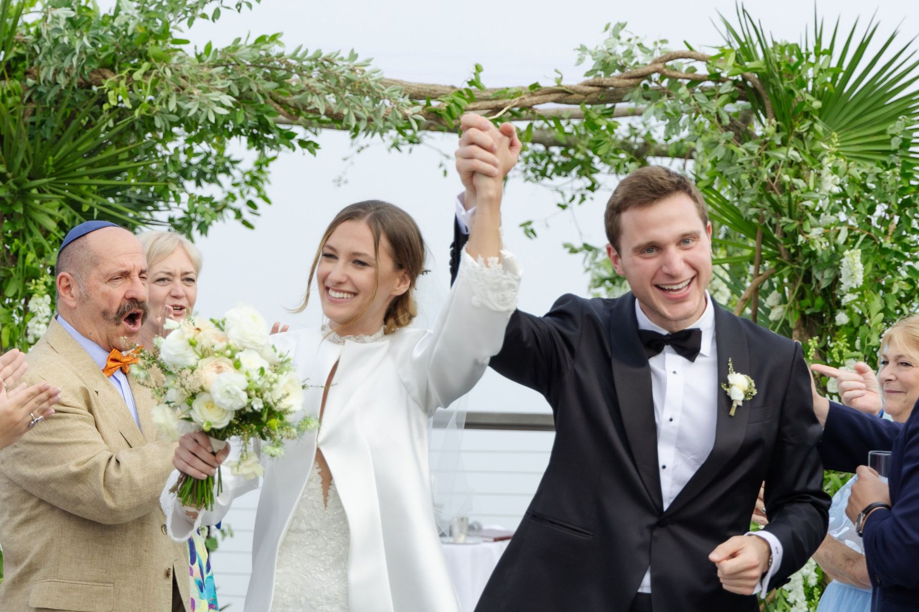 Beach Chic Vows: Ally and Dylan's Serene Gurney's Montauk Wedding photo
