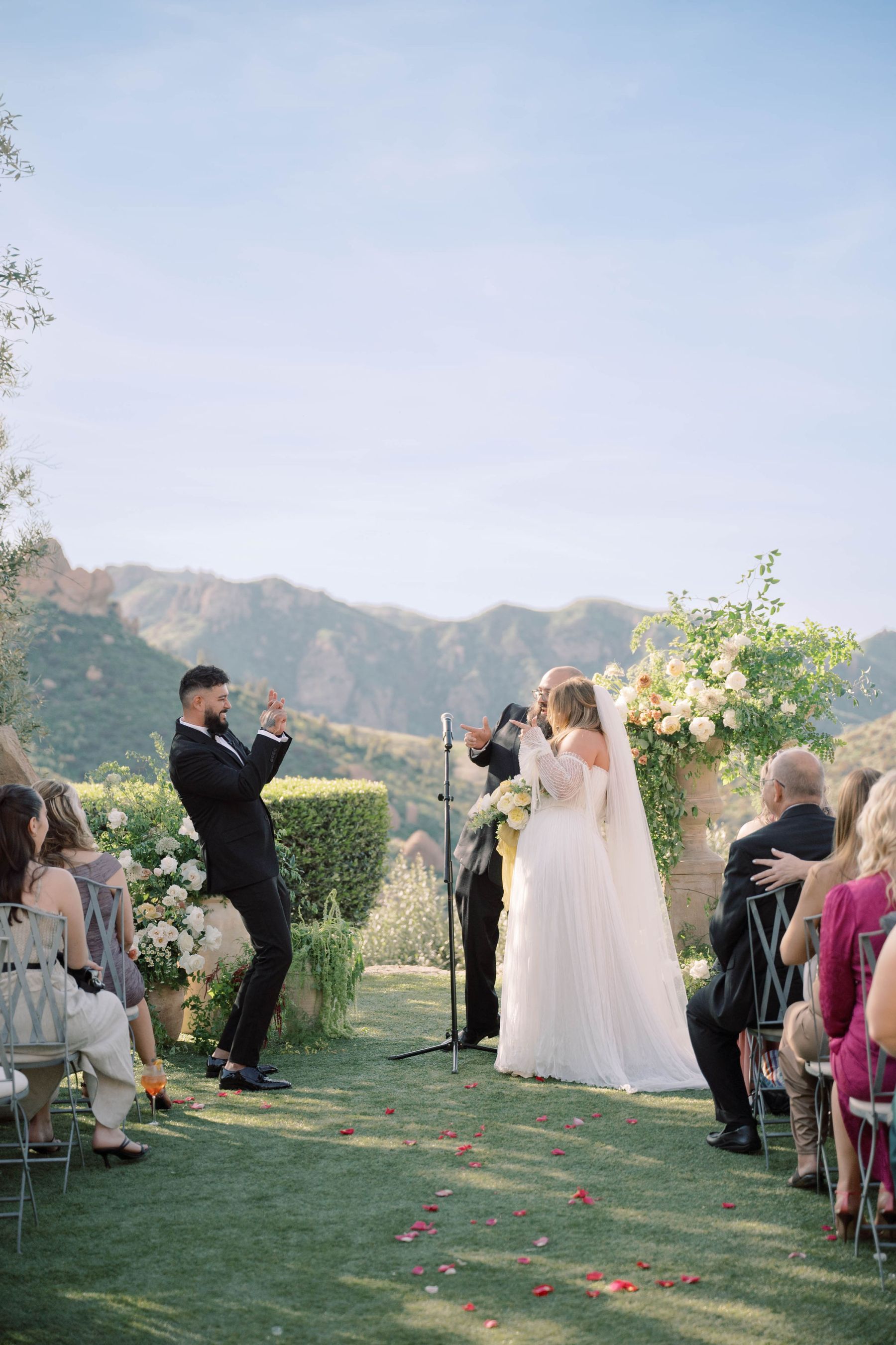 Debbie &amp; Jorge's Melodic Matrimony at Cielo Farms photo