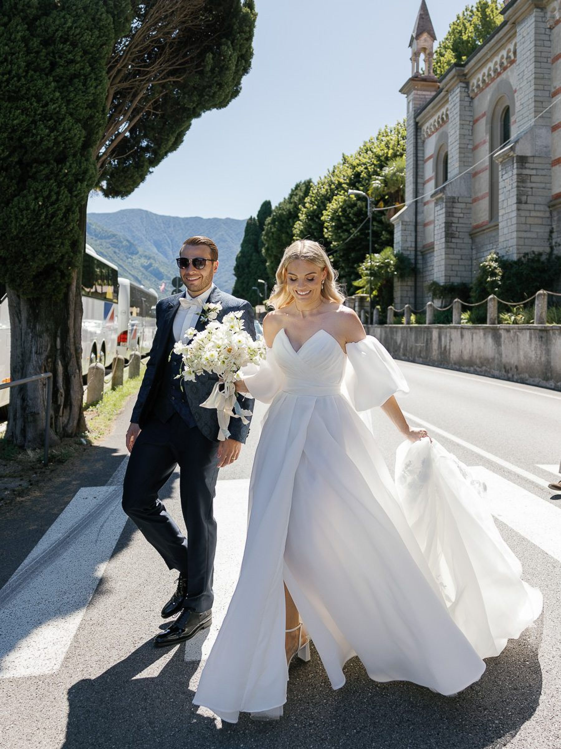 First Dance to Forever: Nadja &amp; Stefano's Journey of Love Culminates at Villa Regina Teodolinda photo