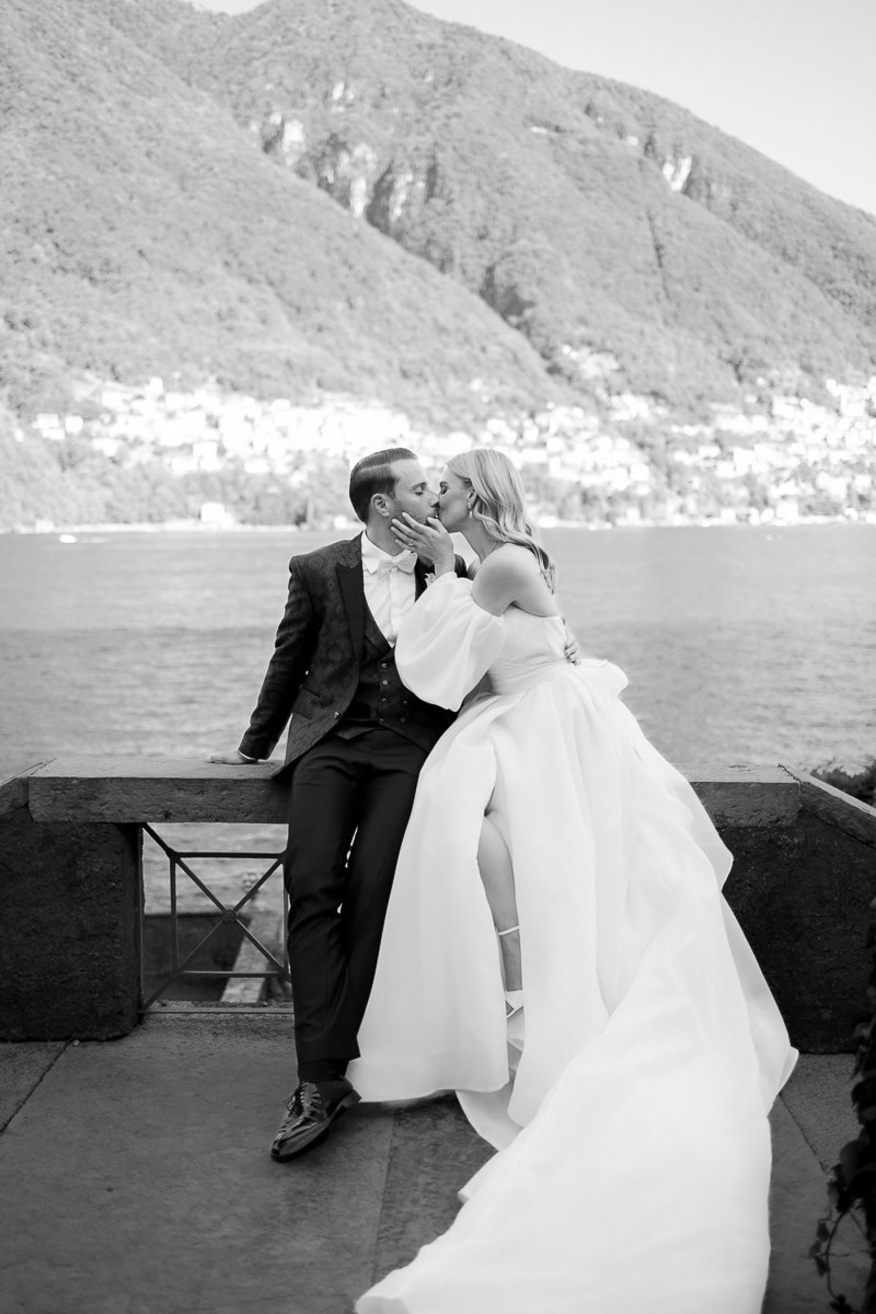 First Dance to Forever: Nadja &amp; Stefano's Journey of Love Culminates at Villa Regina Teodolinda photo