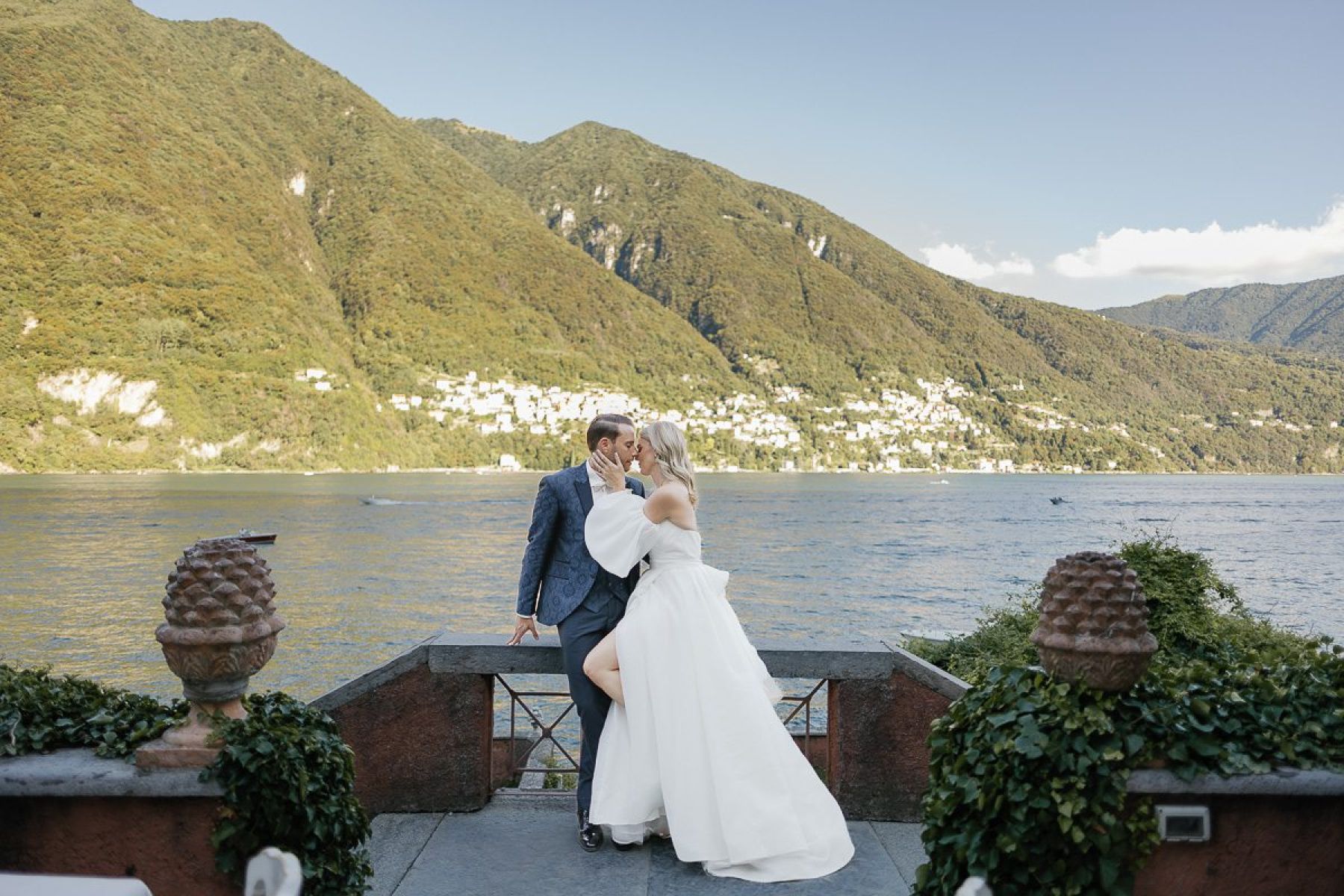 First Dance to Forever: Nadja &amp; Stefano's Journey of Love Culminates at Villa Regina Teodolinda photo