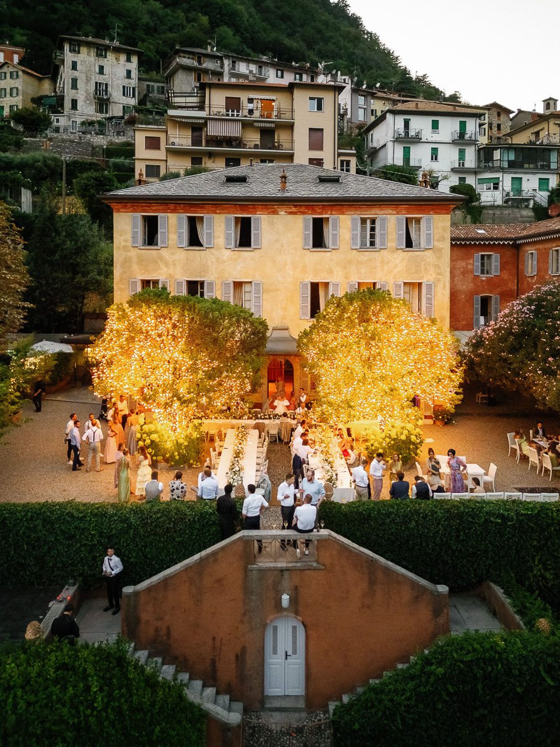 First Dance to Forever: Nadja &amp; Stefano's Journey of Love Culminates at Villa Regina Teodolinda photo