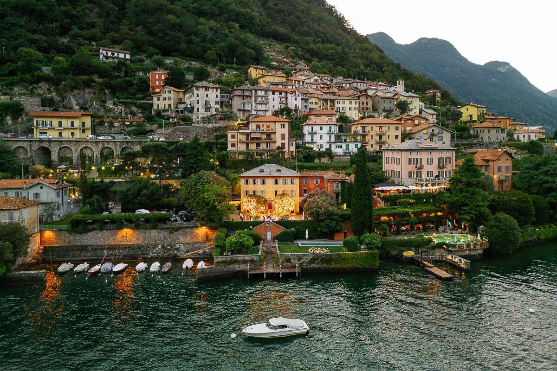 First Dance to Forever: Nadja &amp; Stefano's Journey of Love Culminates at Villa Regina Teodolinda photo