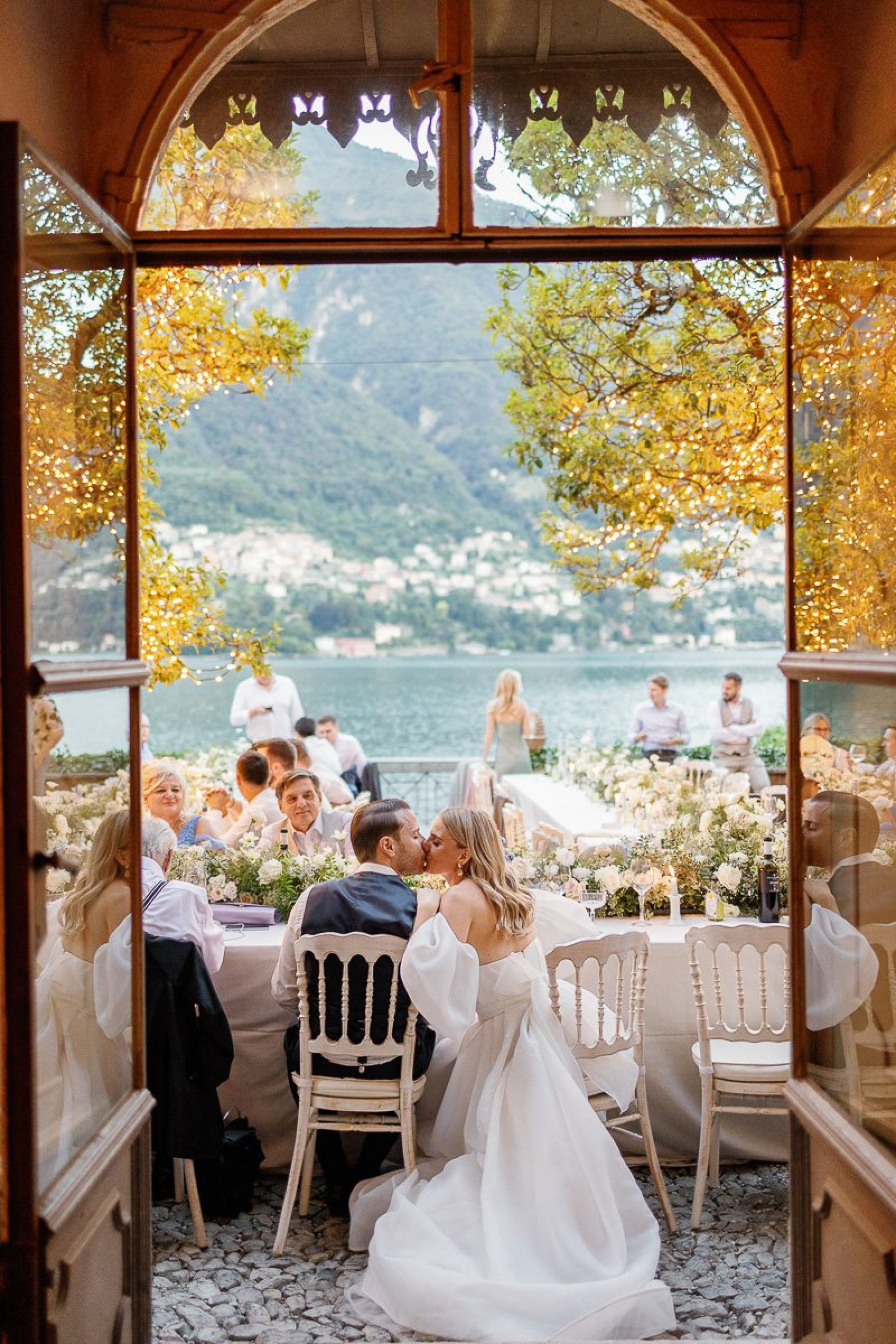 First Dance to Forever: Nadja &amp; Stefano's Journey of Love Culminates at Villa Regina Teodolinda photo