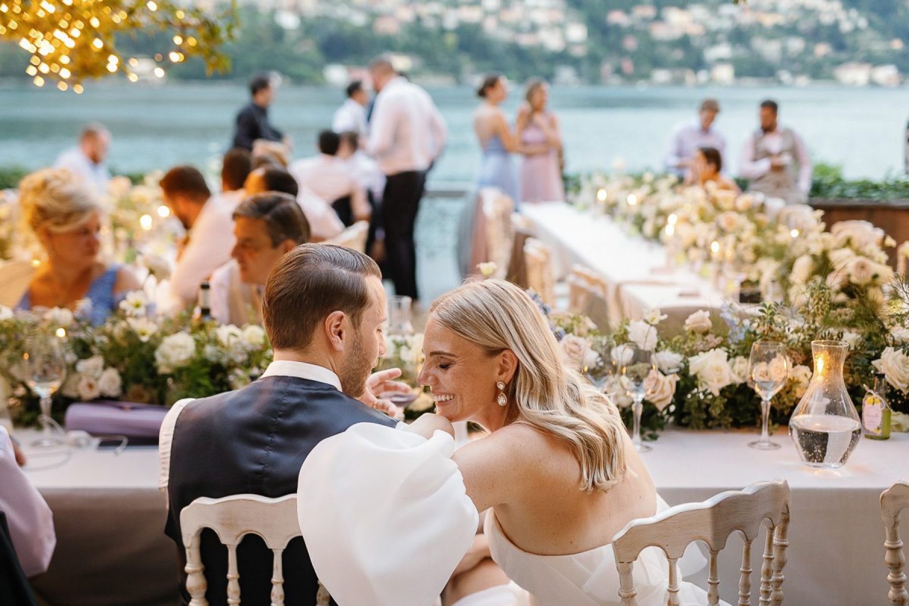 First Dance to Forever: Nadja &amp; Stefano's Journey of Love Culminates at Villa Regina Teodolinda photo