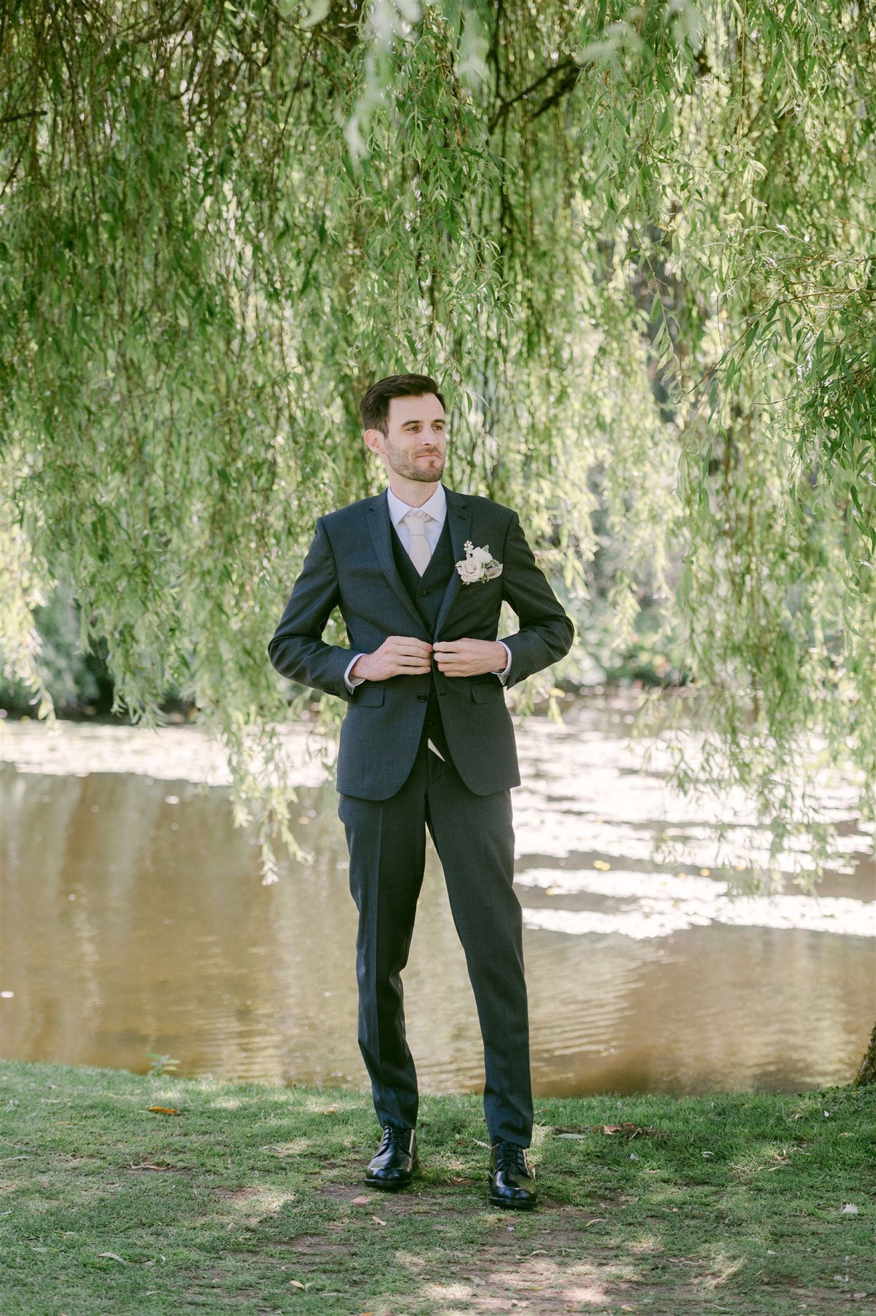 Under the Willow Tree: The Magical Journey of Sarah &amp; Nathan at VanDusen Botanical Garden and Hycroft photo