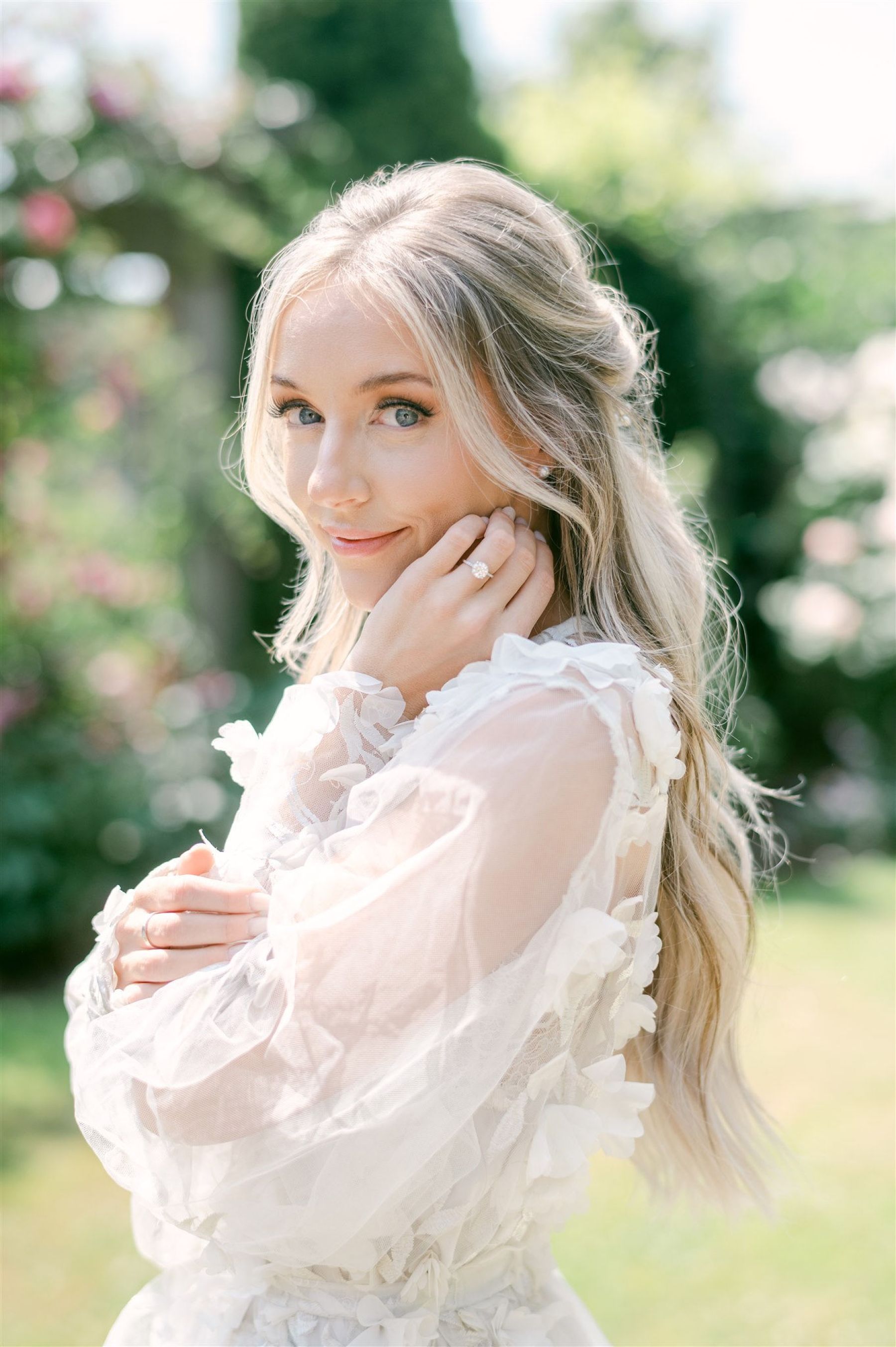 Under the Willow Tree: The Magical Journey of Sarah &amp; Nathan at VanDusen Botanical Garden and Hycroft photo