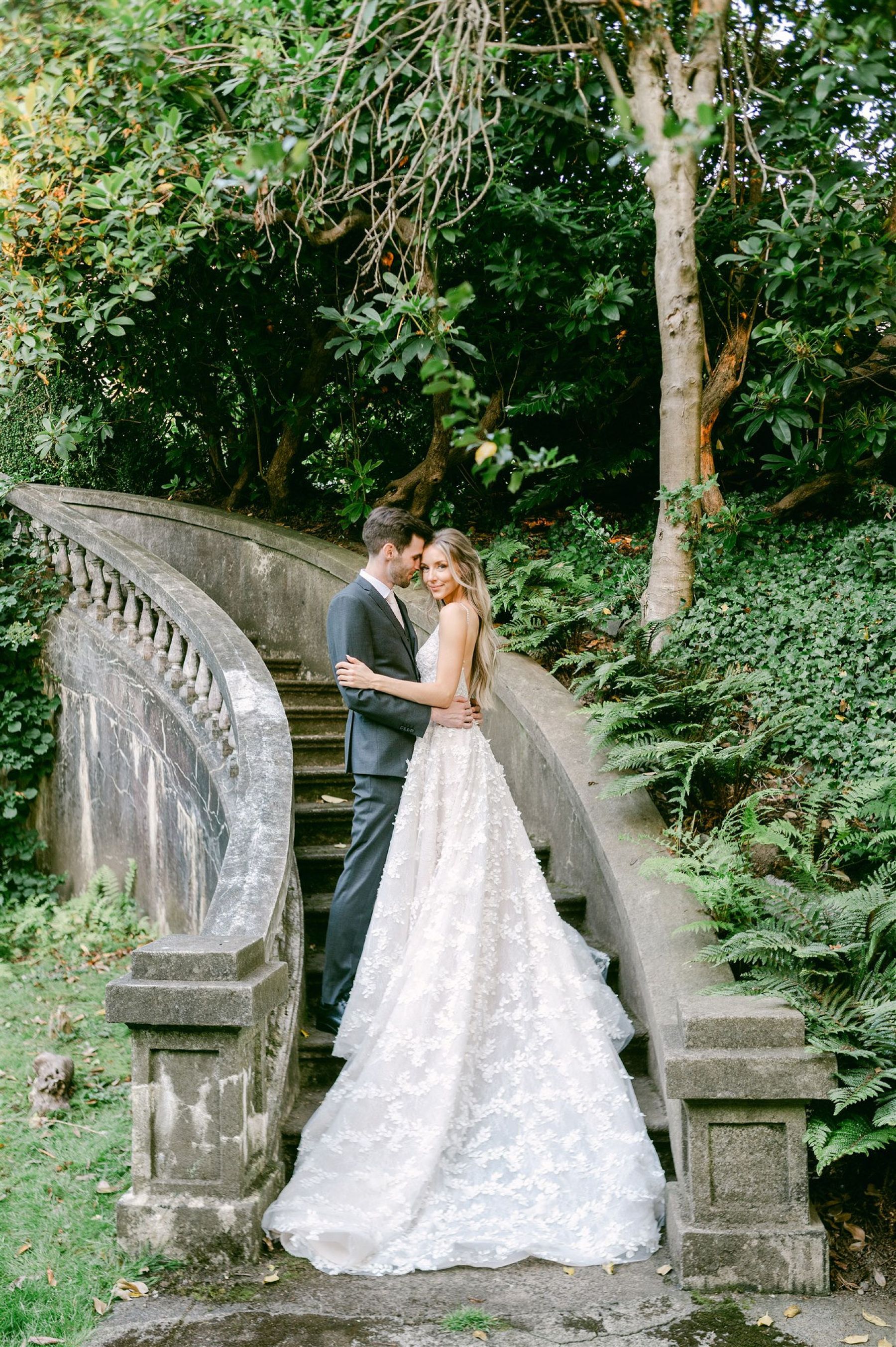 Under the Willow Tree: The Magical Journey of Sarah &amp; Nathan at VanDusen Botanical Garden and Hycroft photo