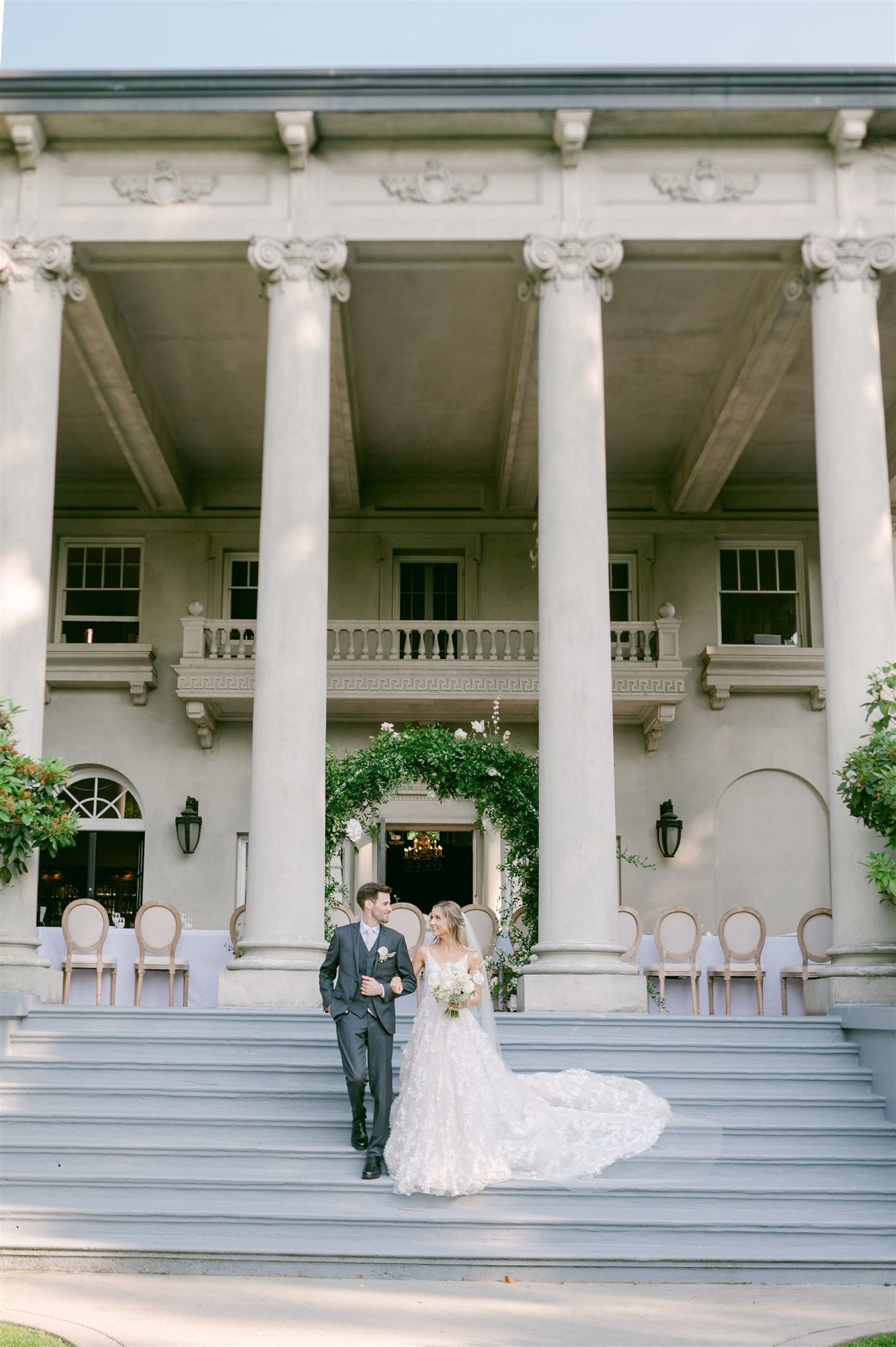 Under the Willow Tree: The Magical Journey of Sarah &amp; Nathan at VanDusen Botanical Garden and Hycroft photo