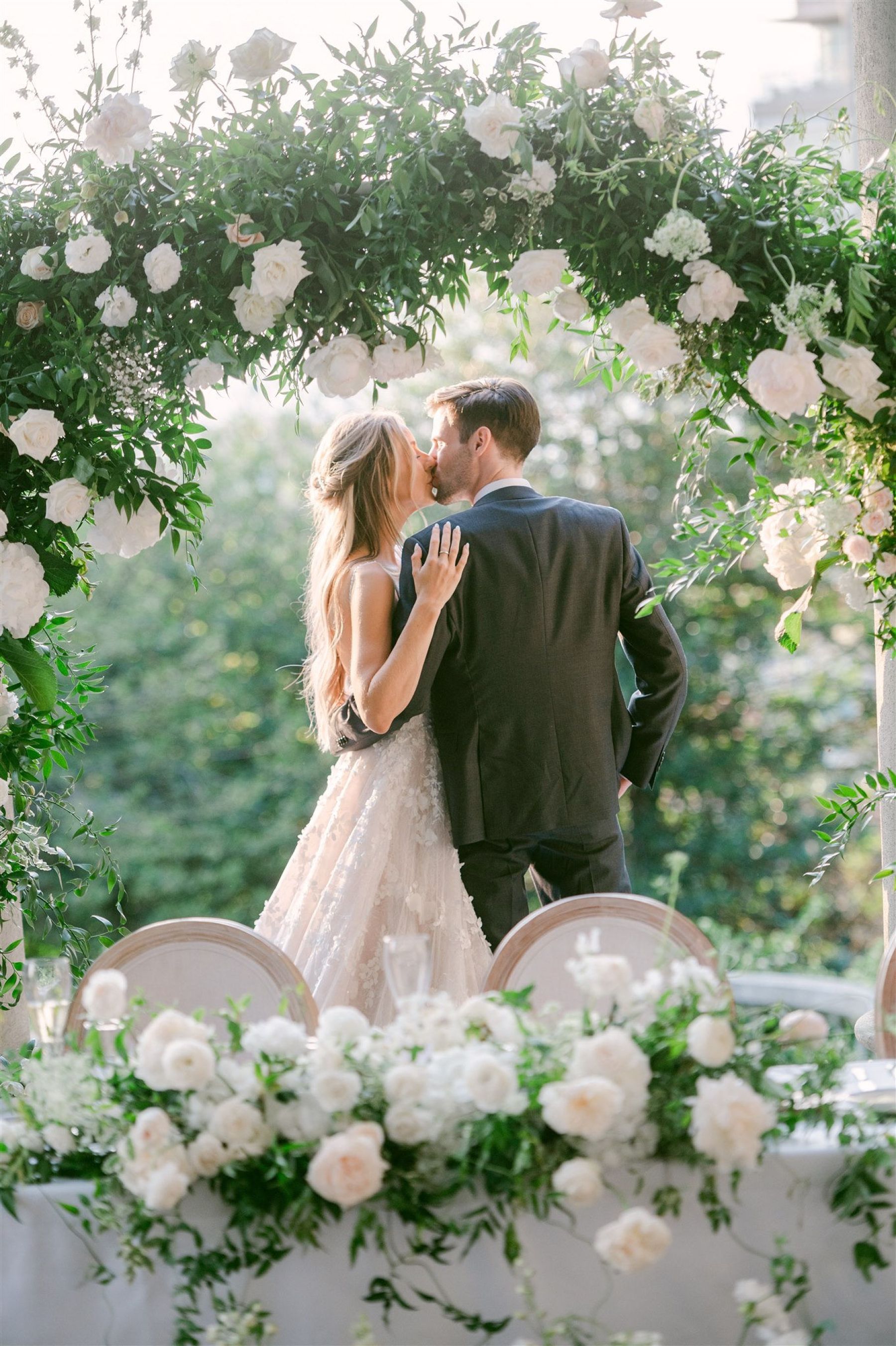 Under the Willow Tree: The Magical Journey of Sarah &amp; Nathan at VanDusen Botanical Garden and Hycroft photo