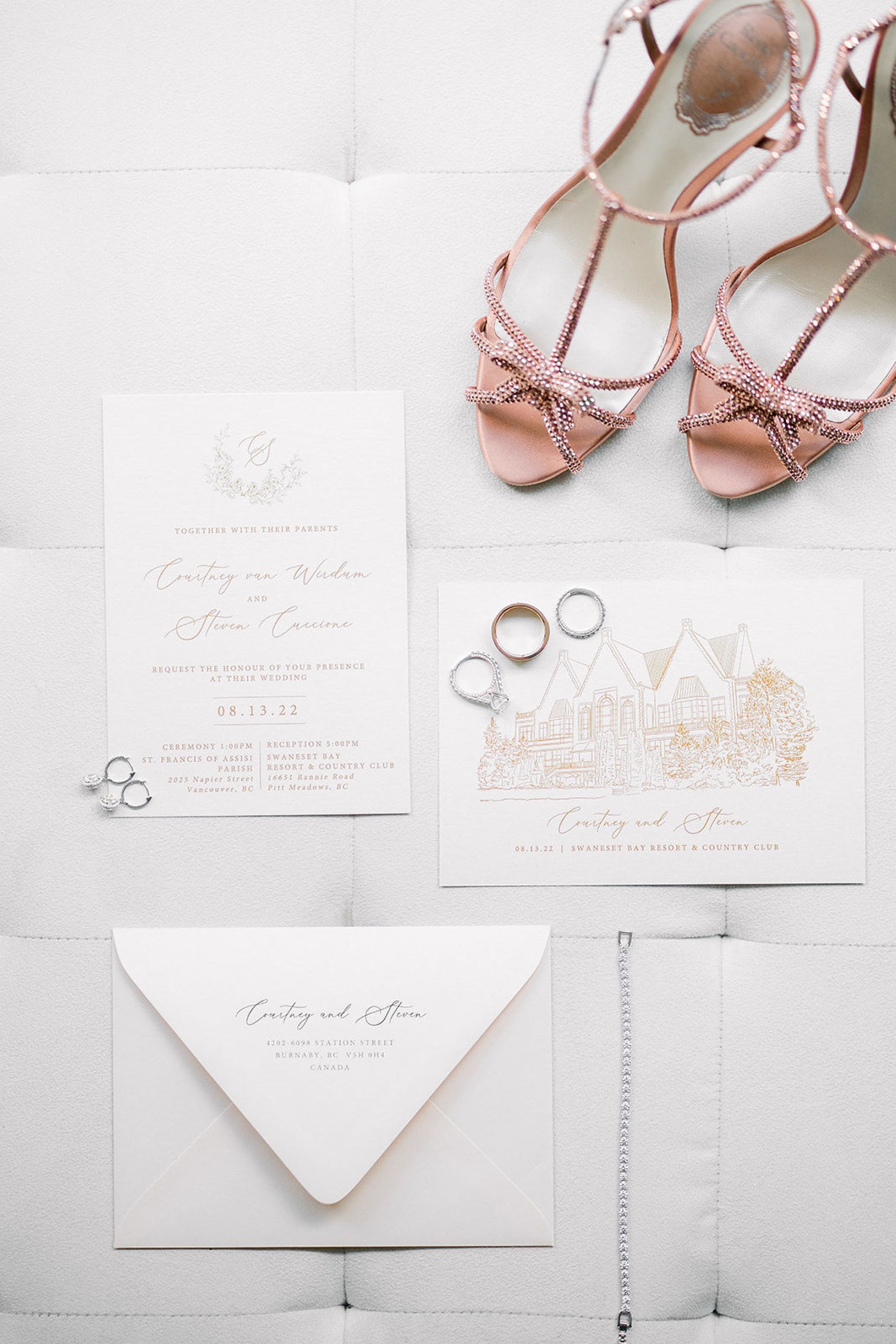 Courtney &amp; Steven's Swaneset Love Story: A Journey of Hearts photo