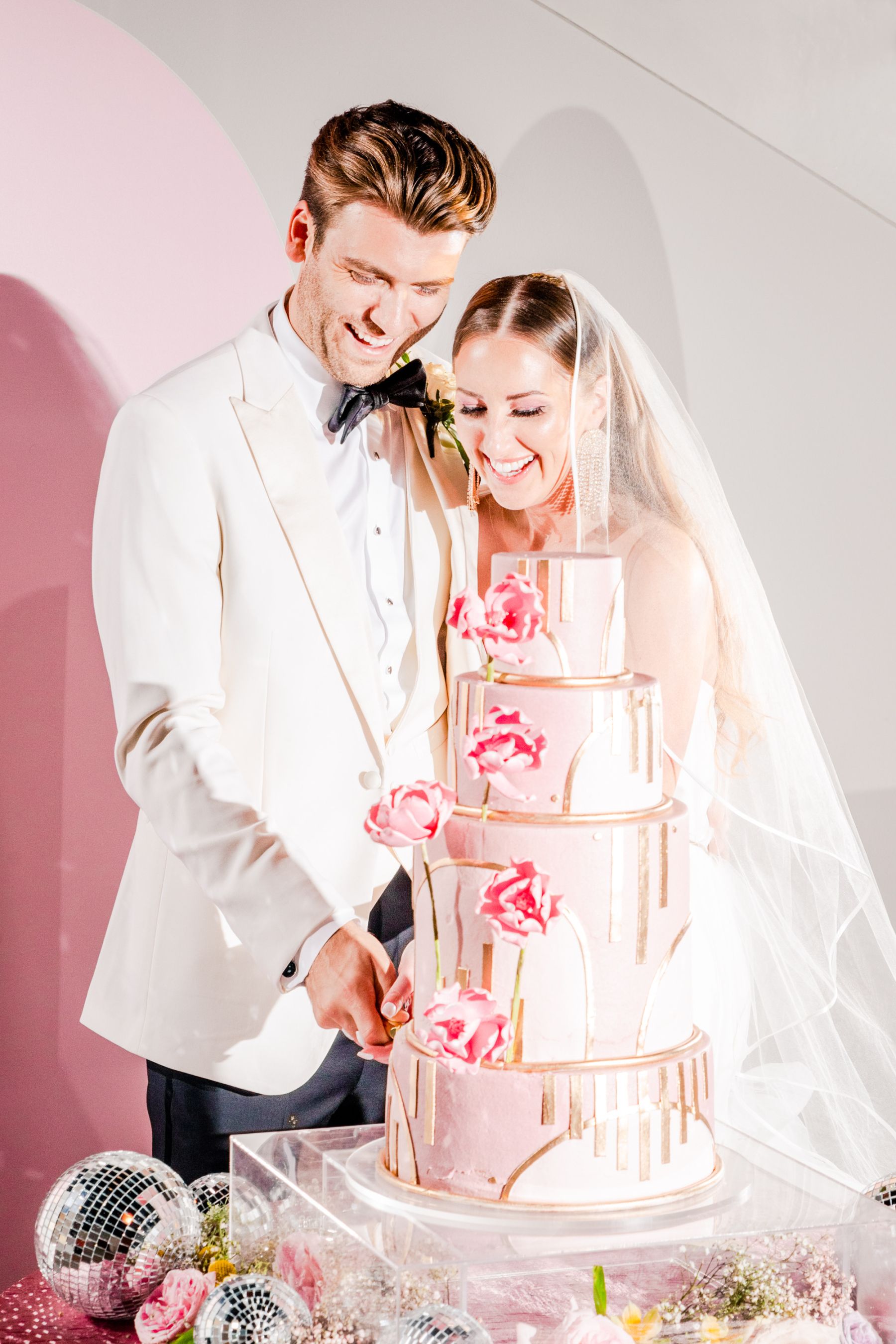 Kaylie and Dylan's Glittering Disco Love Story Begins at The Venue at Oakdale photo