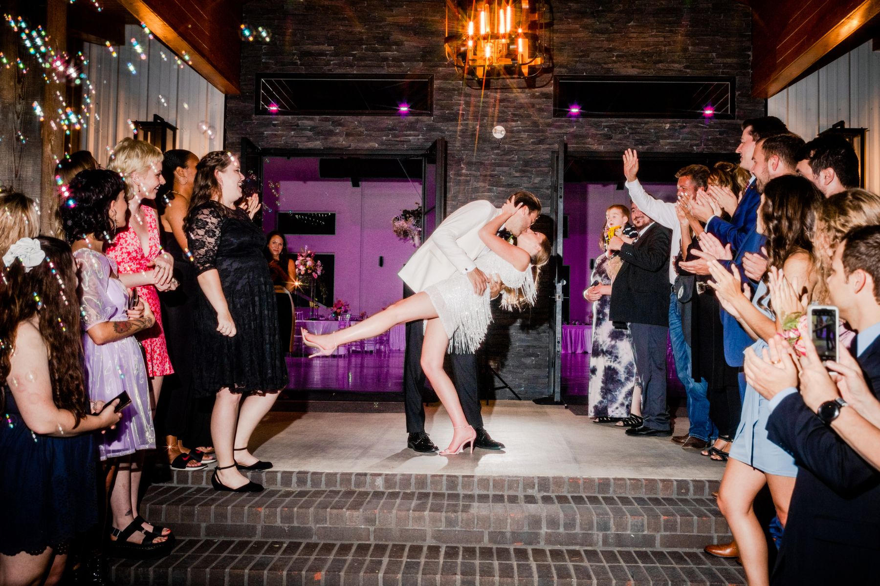 Kaylie and Dylan's Glittering Disco Love Story Begins at The Venue at Oakdale photo
