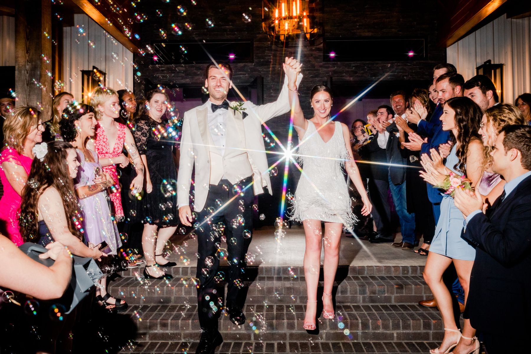 Kaylie and Dylan's Glittering Disco Love Story Begins at The Venue at Oakdale photo