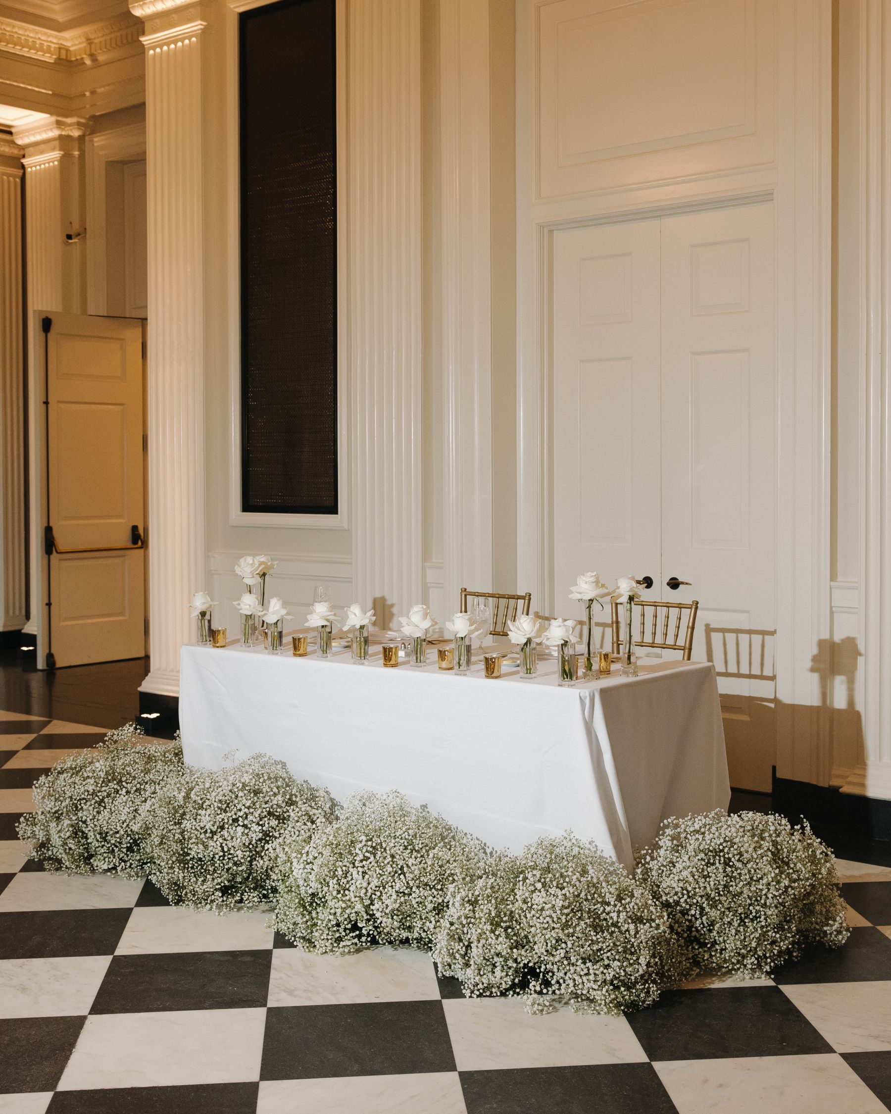 A Tale of Two Worlds: Marina &amp; Zach's Chic Chicago History Museum Wedding photo