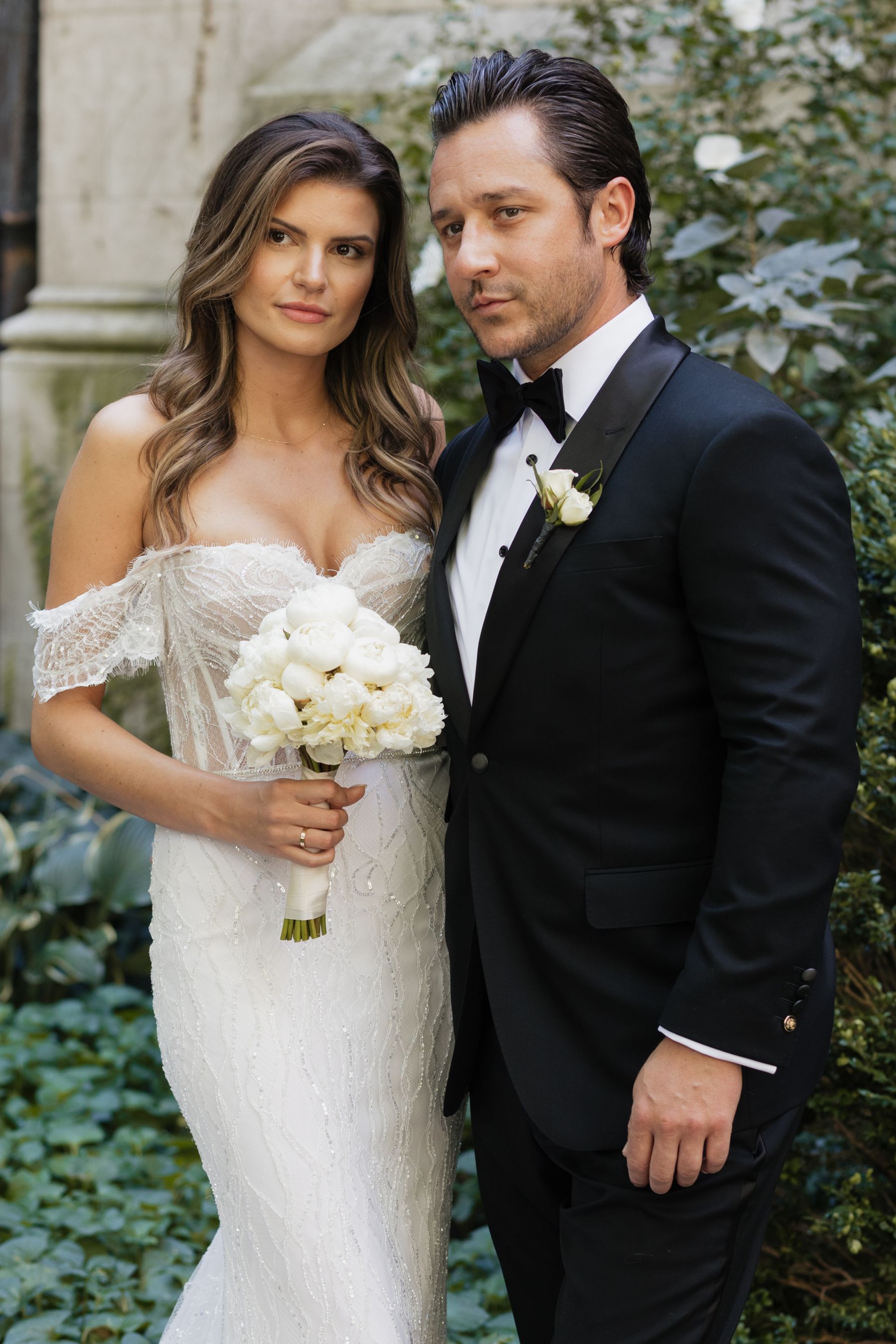 A Tale of Two Worlds: Marina &amp; Zach's Chic Chicago History Museum Wedding photo