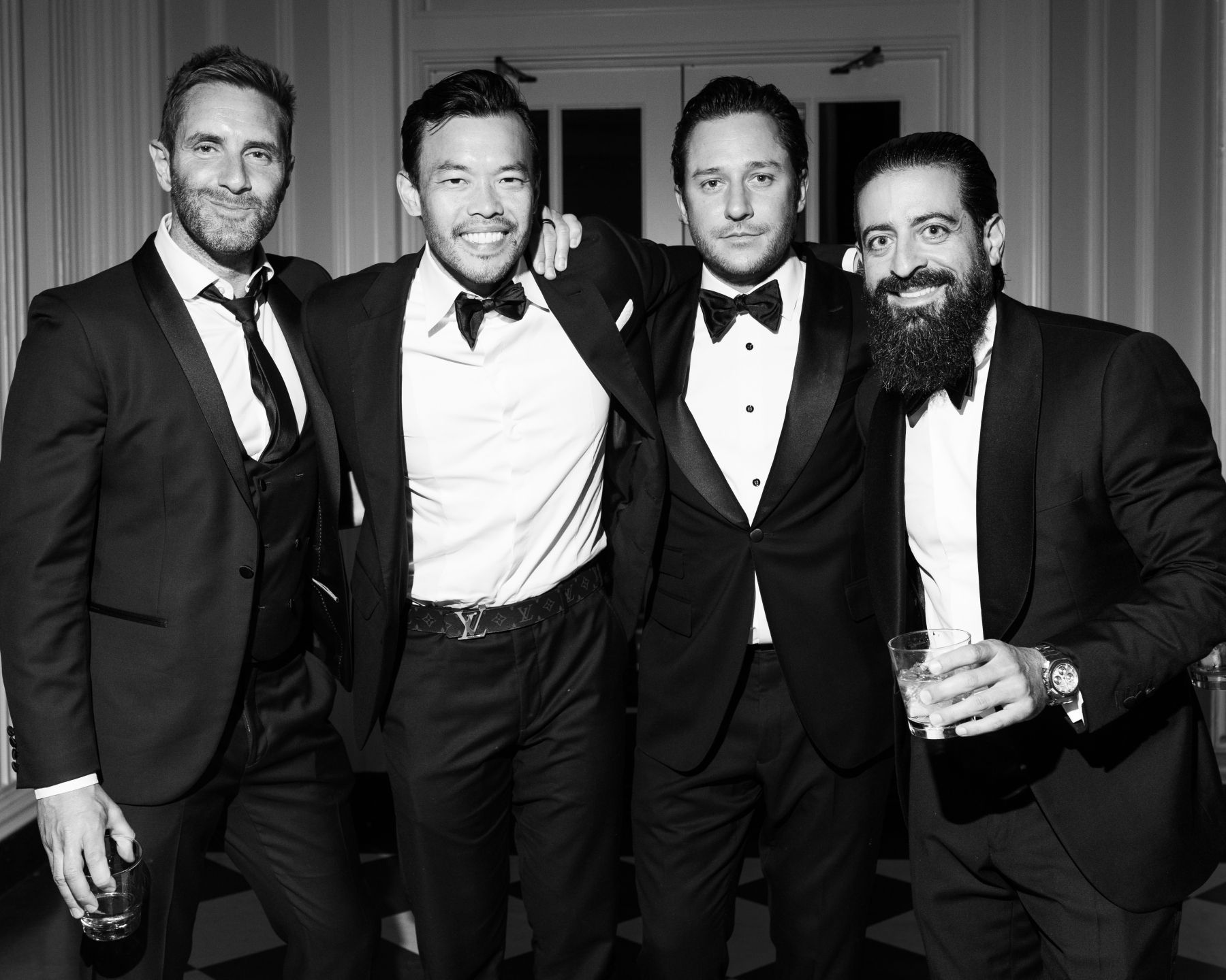 A Tale of Two Worlds: Marina &amp; Zach's Chic Chicago History Museum Wedding photo