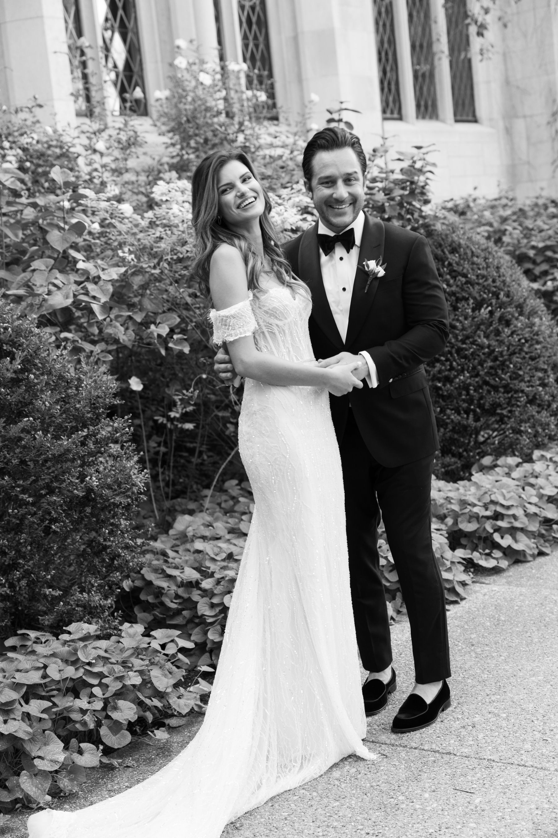 A Tale of Two Worlds: Marina &amp; Zach's Chic Chicago History Museum Wedding photo