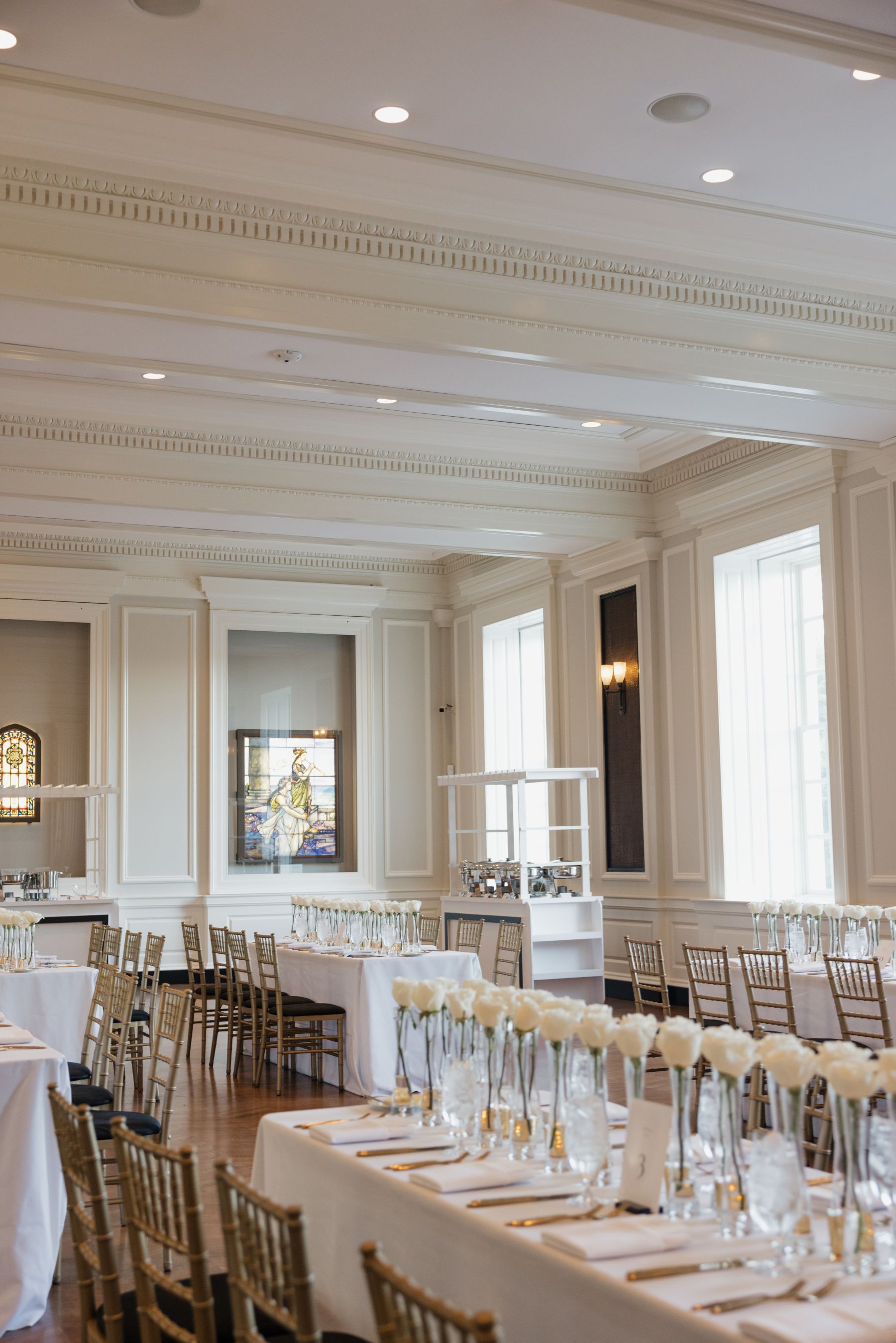 A Tale of Two Worlds: Marina &amp; Zach's Chic Chicago History Museum Wedding photo