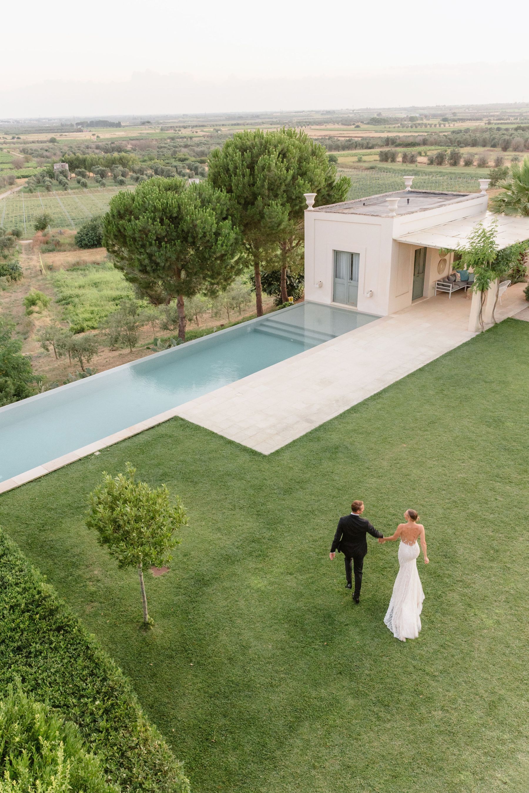 Ethereal Amore: Tamsyn &amp; Tallon's Vogue Vision at Tenuta dell'Alto photo