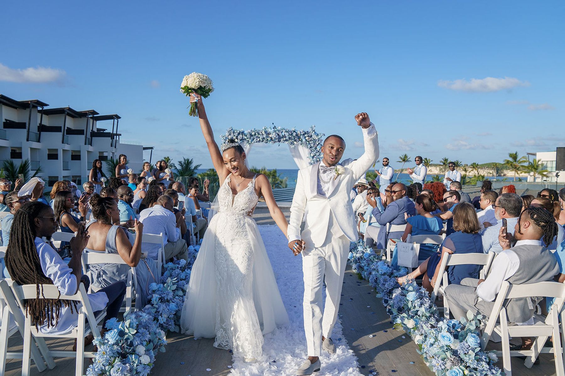 Punta Cana Perfection: Tatiana and Marcus Celebrate Forever at Dreams Macao Beach photo