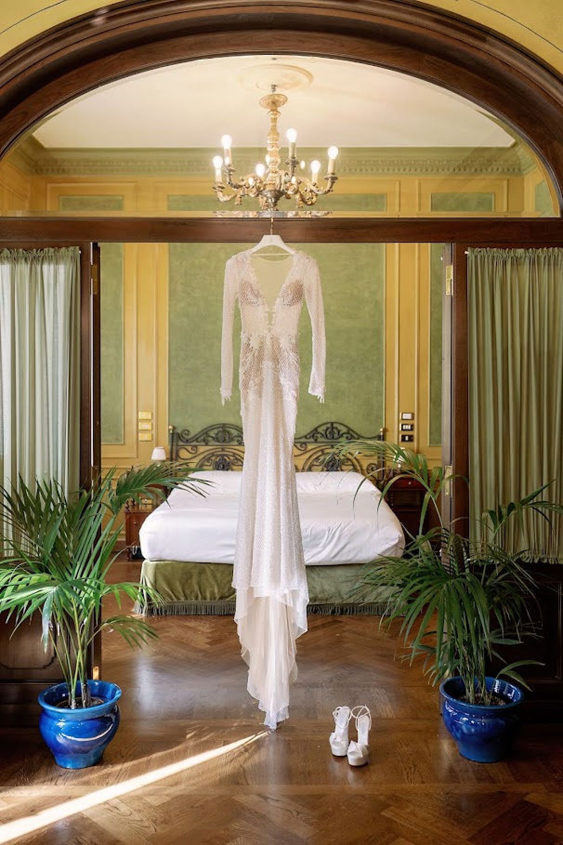 When in Rome: Giselle and Branden's Enchanting Wedding in Villa Aurelia  photo