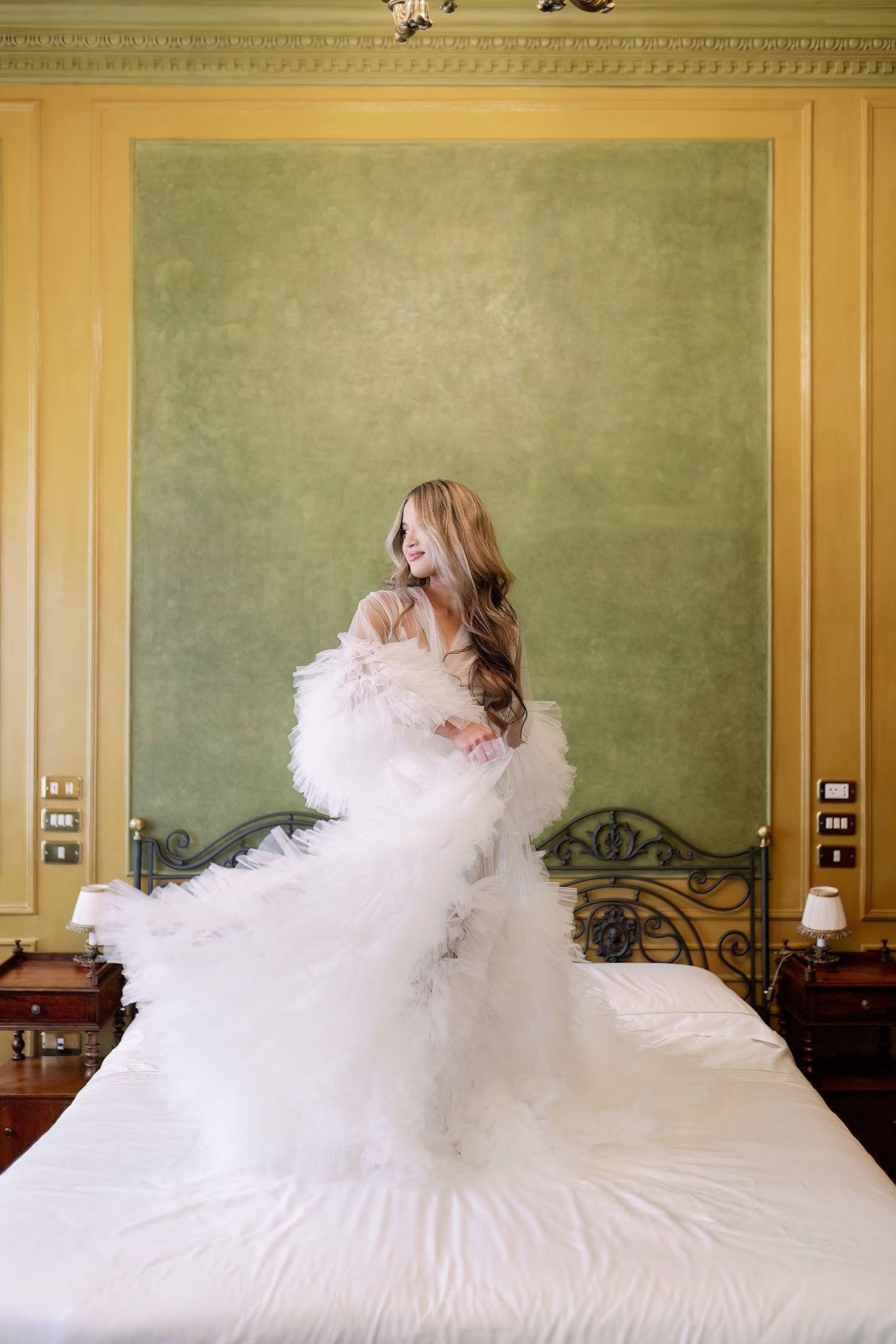 When in Rome: Giselle and Branden's Enchanting Wedding in Villa Aurelia  photo