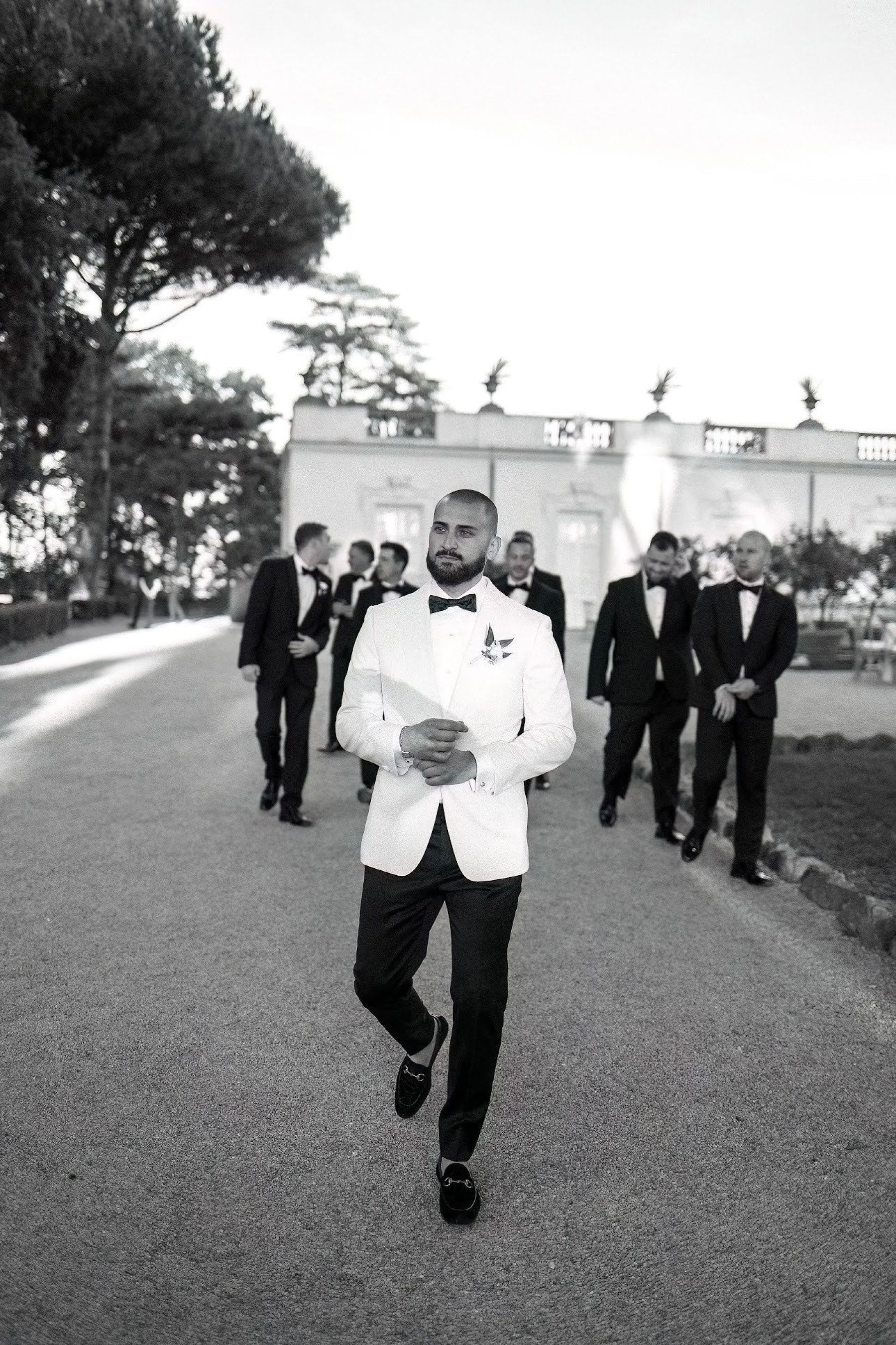 When in Rome: Giselle and Branden's Enchanting Wedding in Villa Aurelia  photo