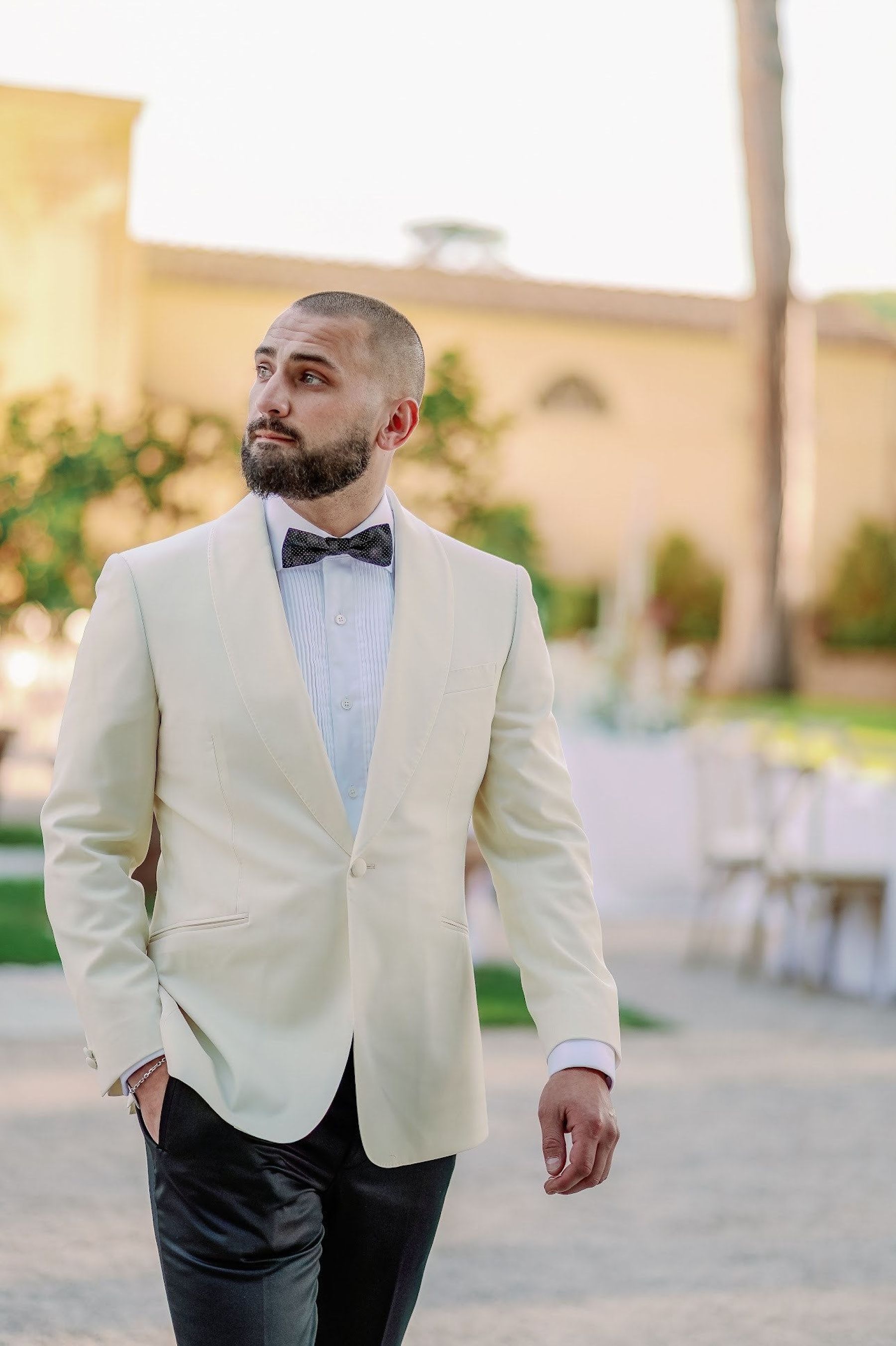 When in Rome: Giselle and Branden's Enchanting Wedding in Villa Aurelia  photo