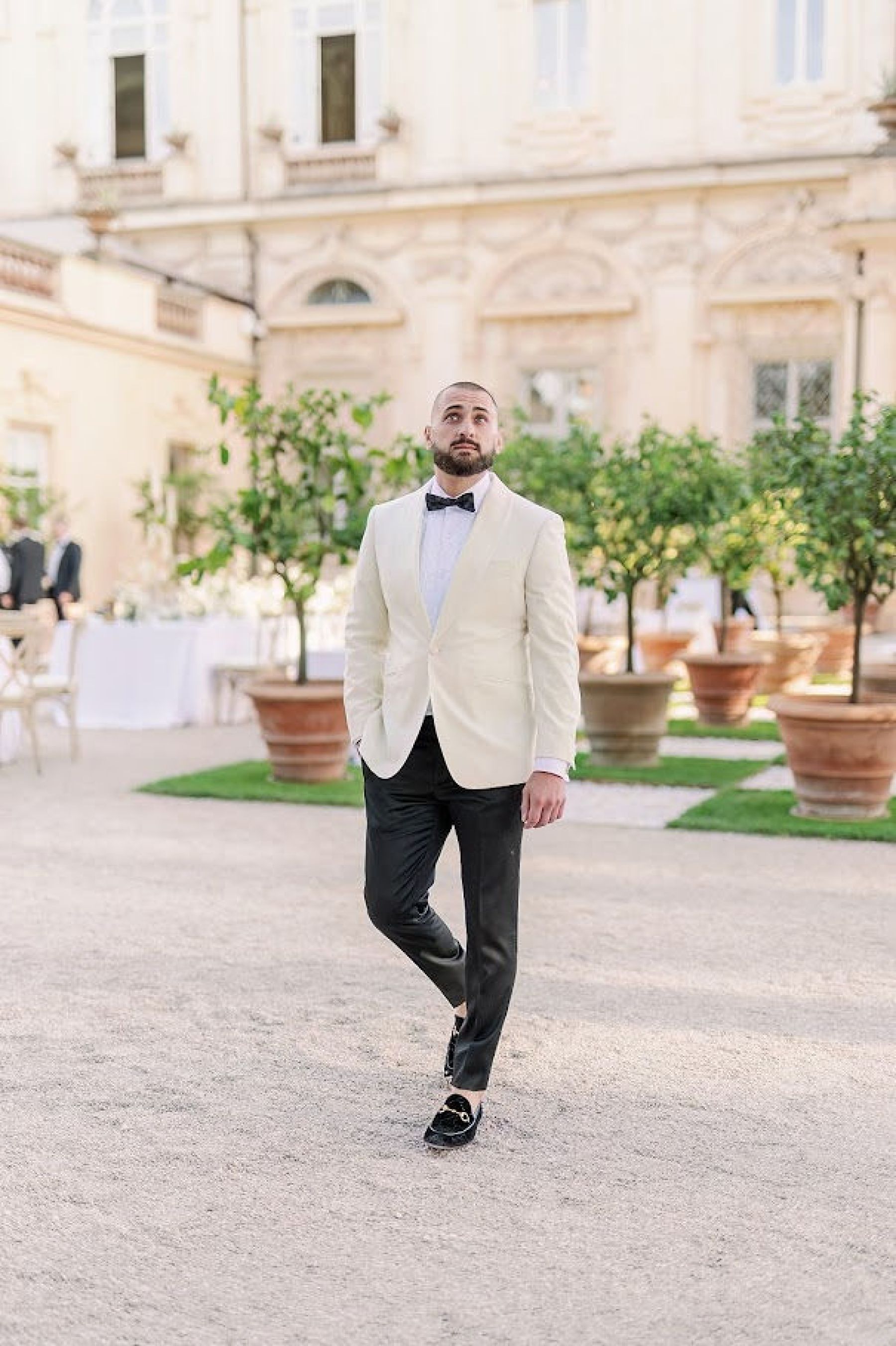 When in Rome: Giselle and Branden's Enchanting Wedding in Villa Aurelia  photo