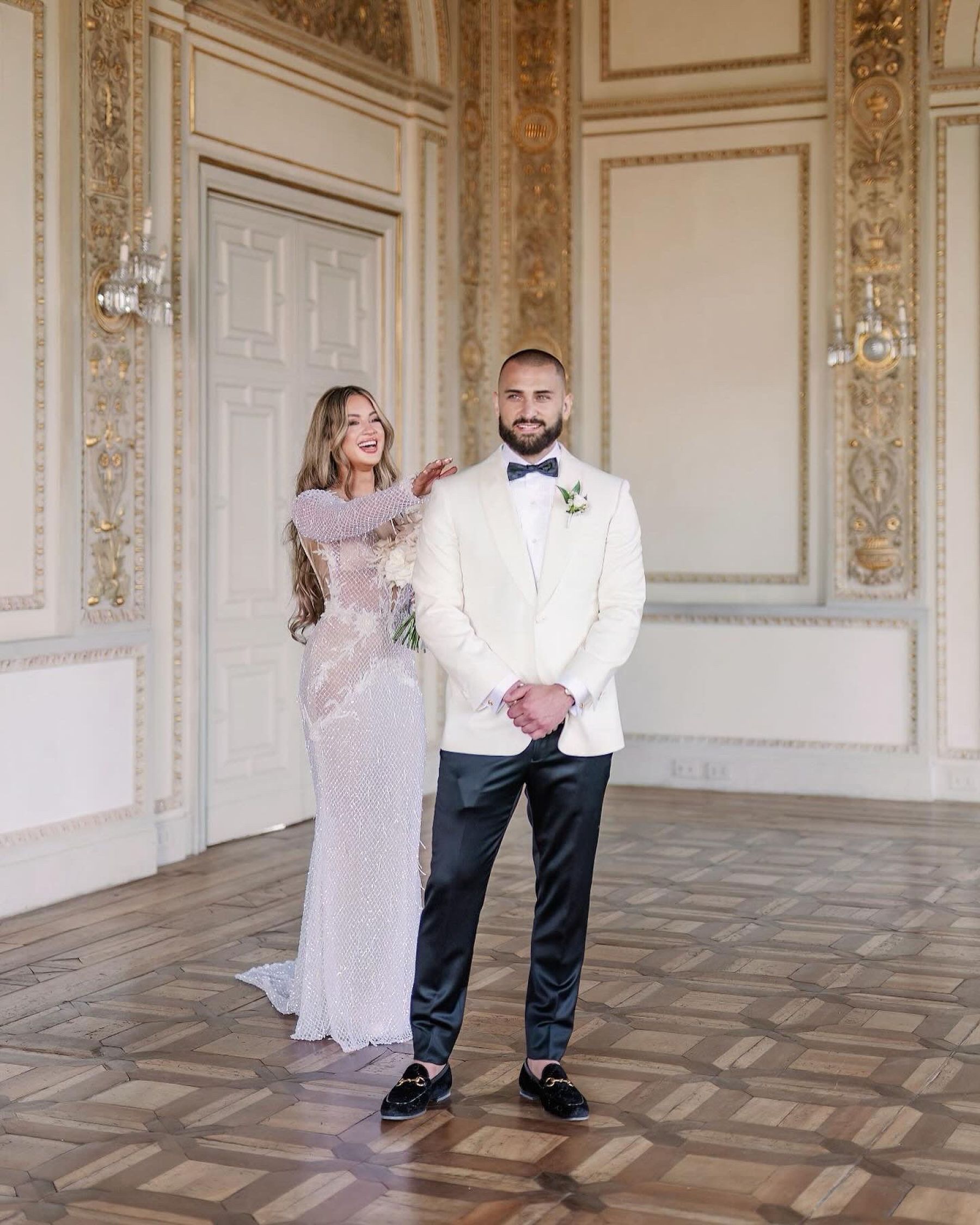 When in Rome: Giselle and Branden's Enchanting Wedding in Villa Aurelia  photo