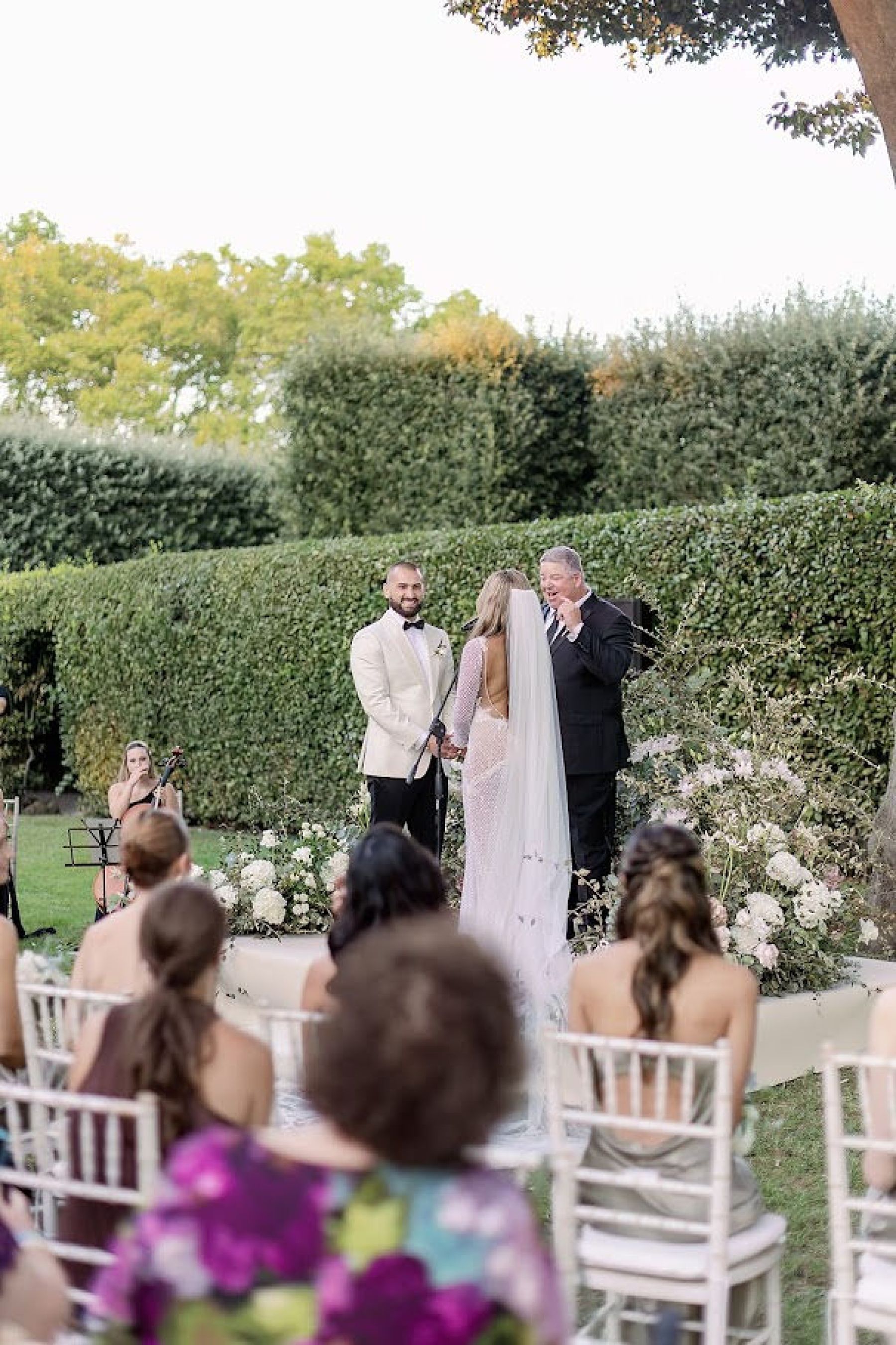 When in Rome: Giselle and Branden's Enchanting Wedding in Villa Aurelia  photo