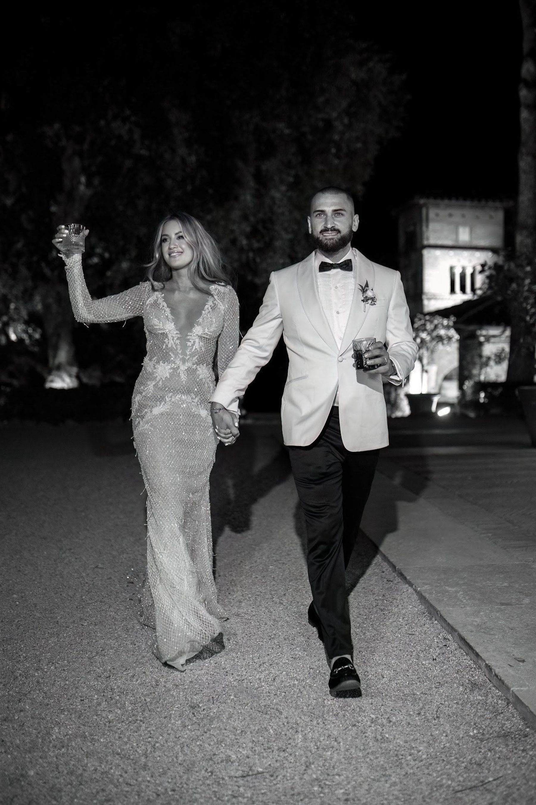 When in Rome: Giselle and Branden's Enchanting Wedding in Villa Aurelia  photo