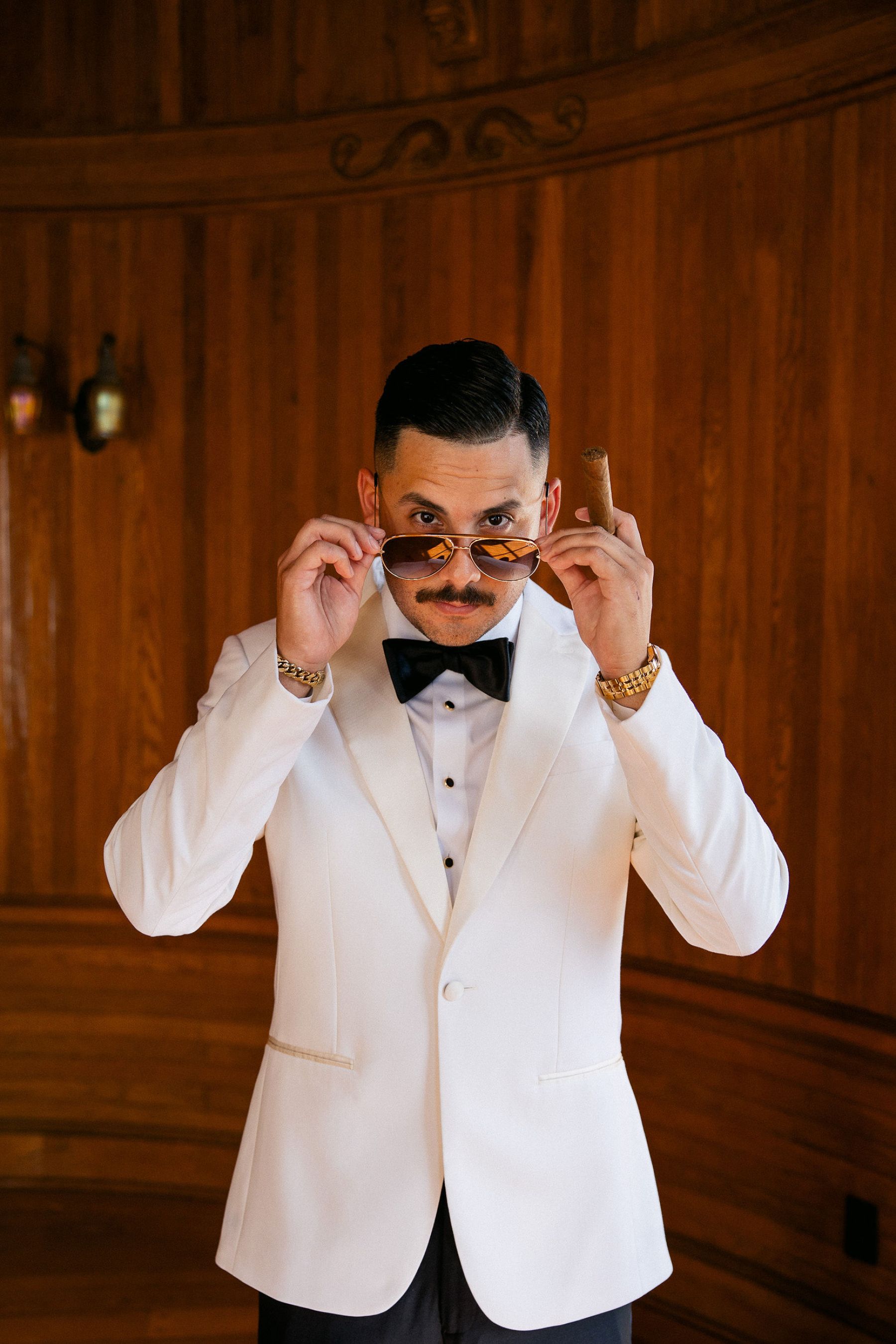Tequila Shots &amp; Everlasting Vows: Stephanie &amp; Ricardo's Unique Love Story at Powel Crosley Estate photo