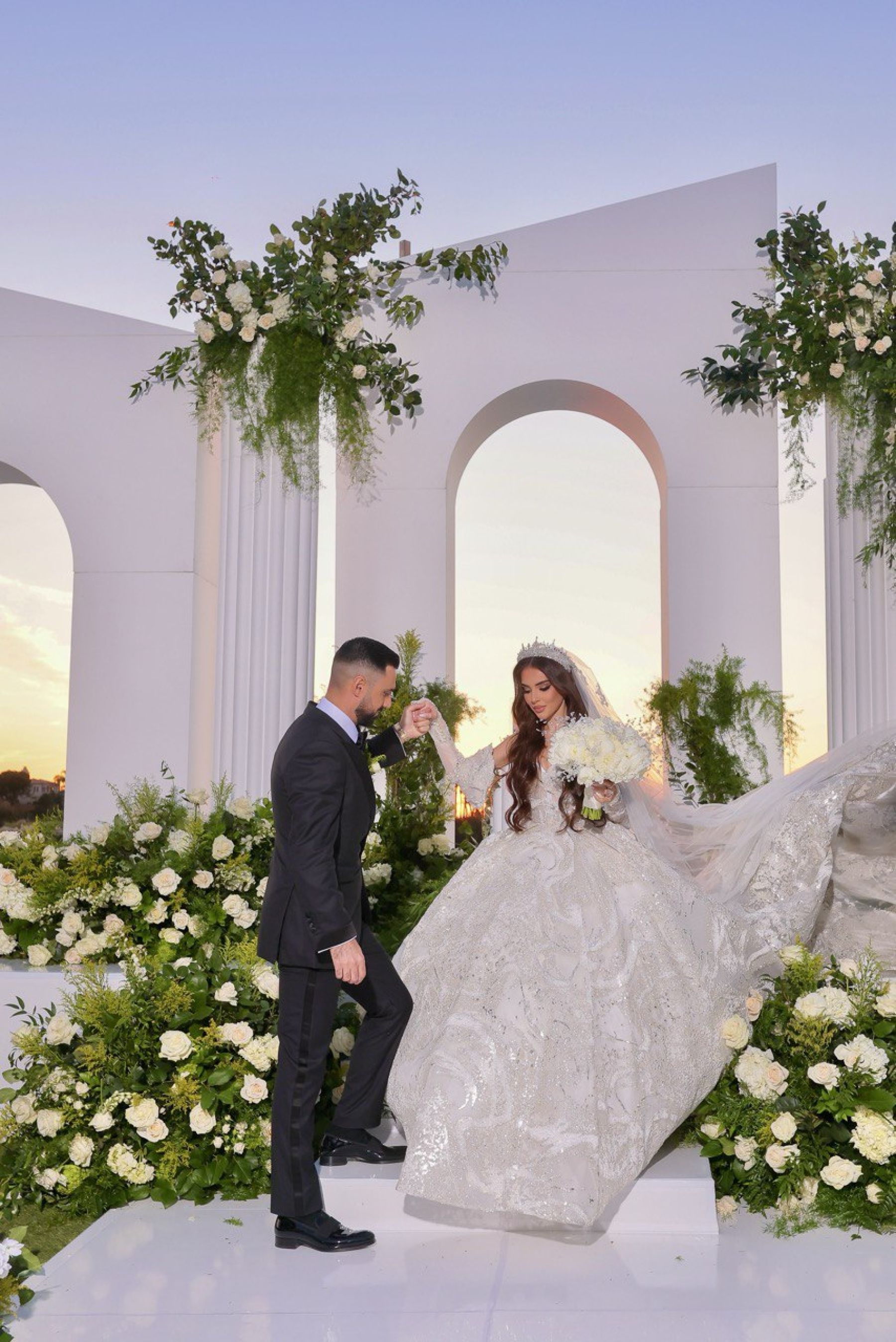 Armenian Traditions &amp; Modern Flair: Celebrating Oksanna &amp; Sevak at Waldorf Astoria Monarch Beach photo