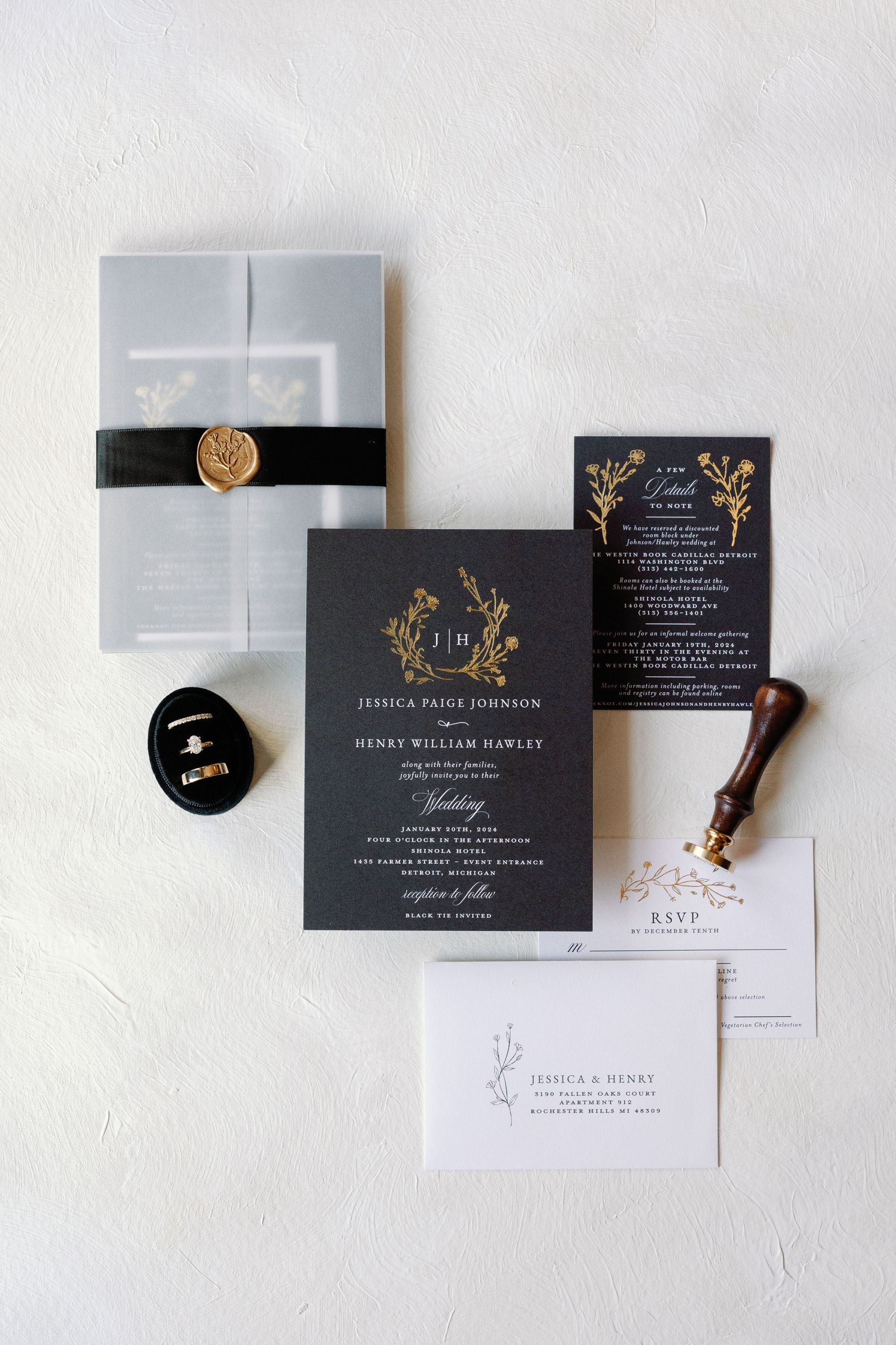 Eternal Devotion at the Shinola Hotel - Jessica &amp; Henry's Timeless Urban Romance photo